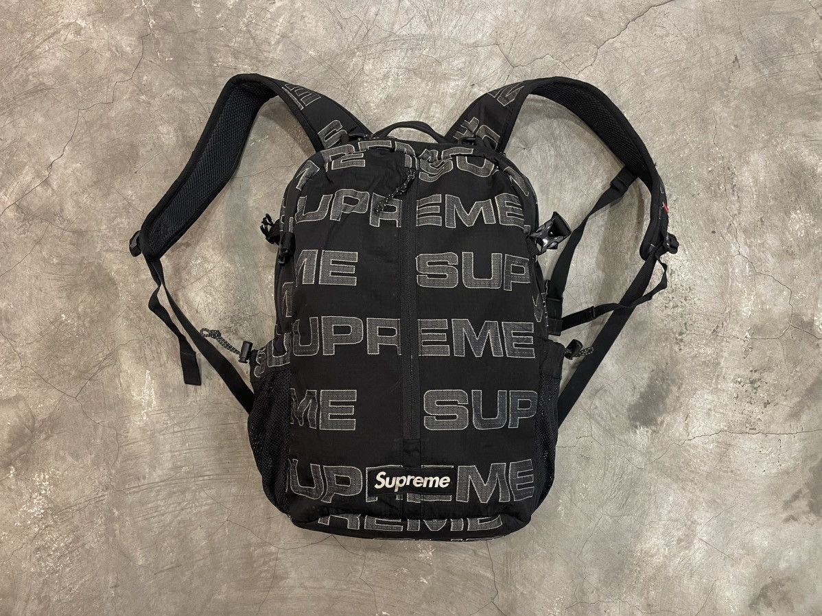 Pre-owned Supreme Backpack (fw21) Black