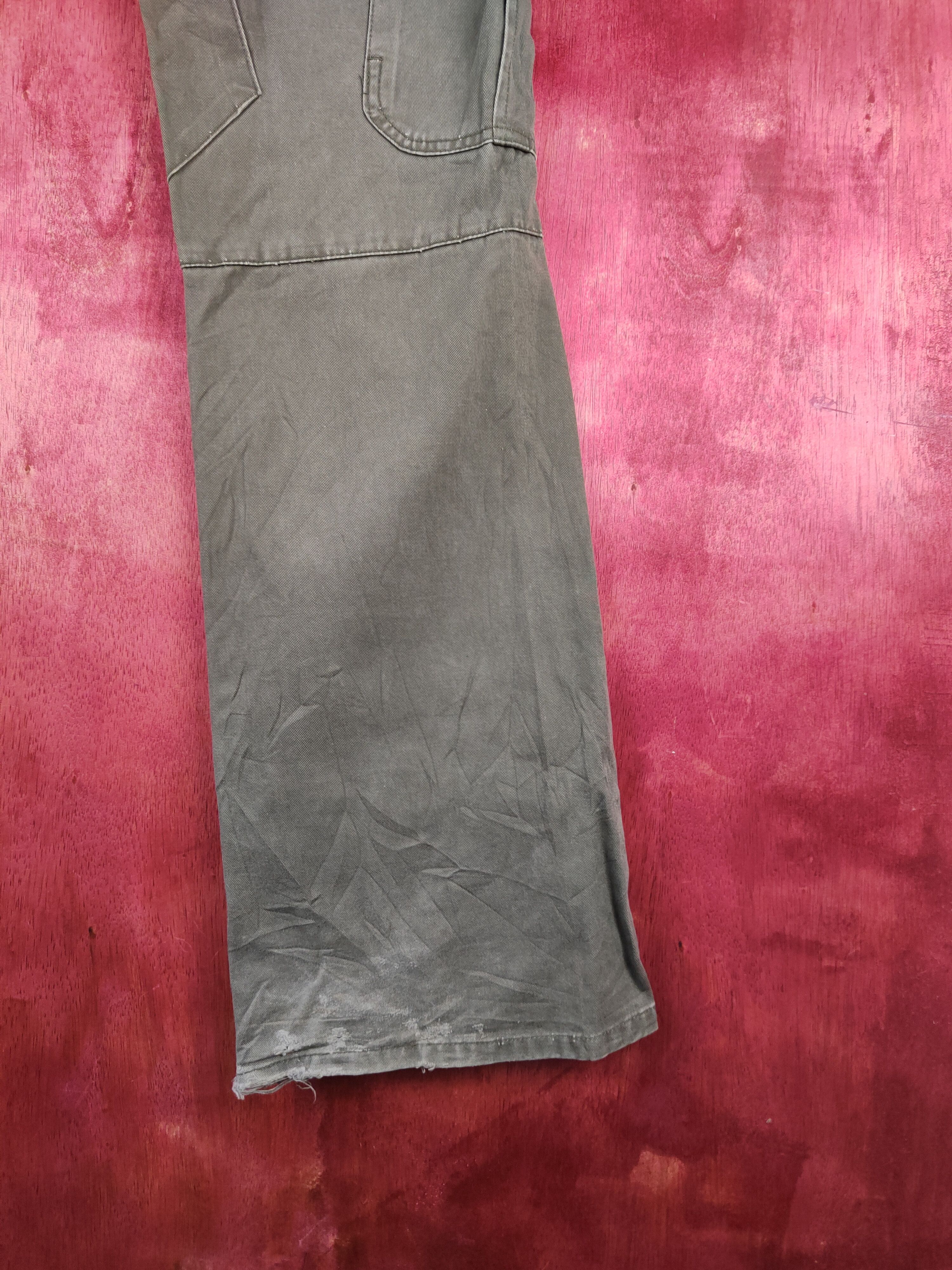 Japanese Brand Root Three Olive Multipocket Tactical Cargo Pants #S1798 Size US 30 / EU 46 - 15 Thumbnail