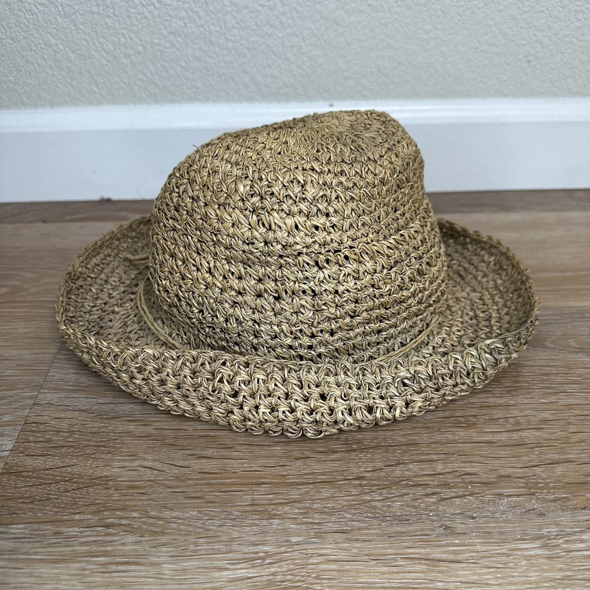 Other Scala Gal Straw Packable Summer Hat Size ONE SIZE - 3 Thumbnail