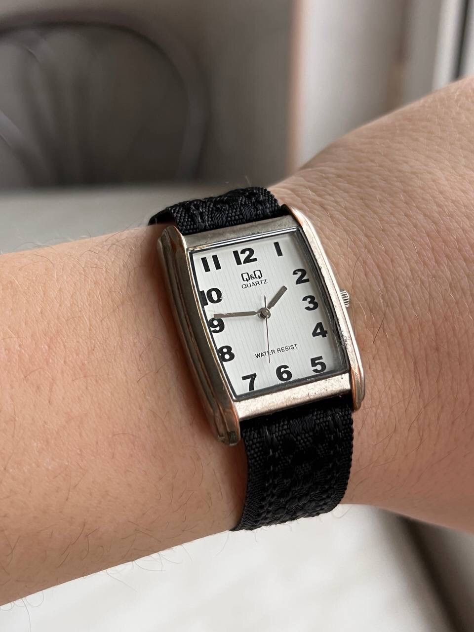 Japanese Brand × Vintage Vintage Japanese style futuristic Watch Q&Q y2k tank watch Size ONE SIZE - 2 Thumbnail