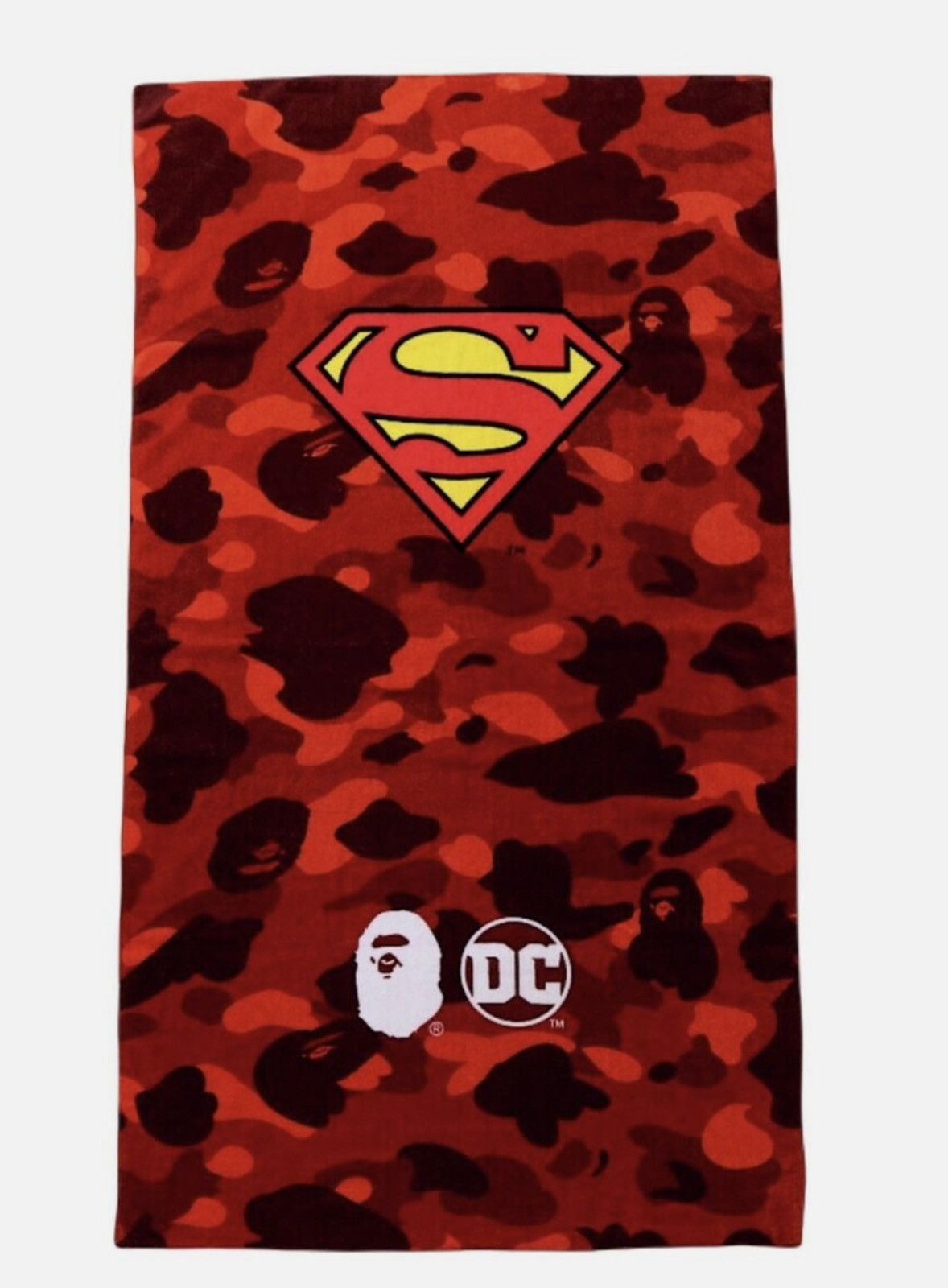 Bape DS Bape x Superman Collab Beach Towel Size ONE SIZE - 1 Thumbnail