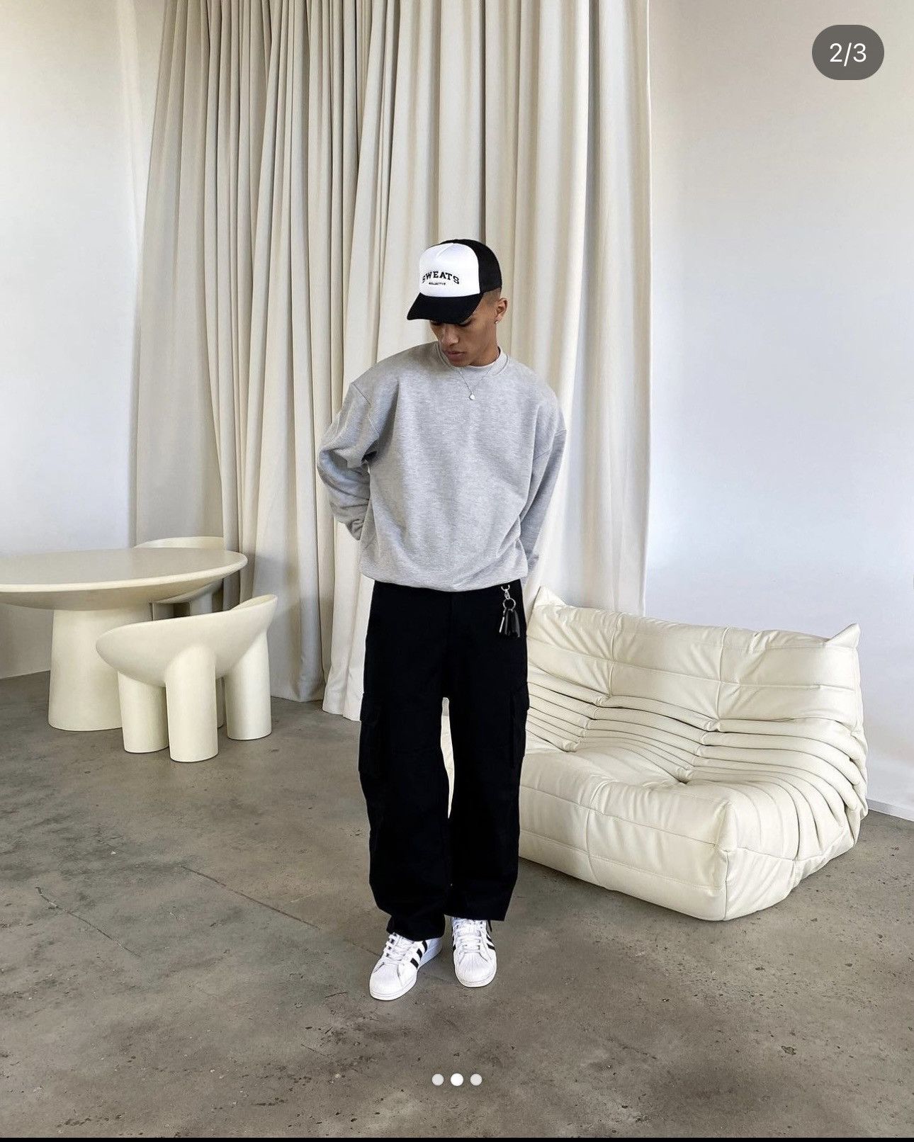 Designer Sweats collective cotton canvas utility cargo pants cargos S Size US 30 / EU 46 - 3 Thumbnail