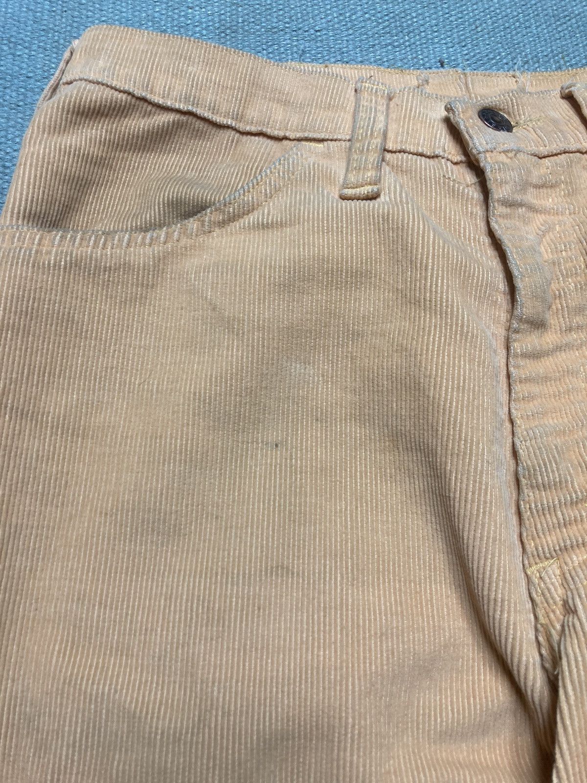 Vintage 70s corduroy bell bottom pants flare JCPenney hippie 30x33 Size 30" / US 8 / IT 44 - 8 Thumbnail