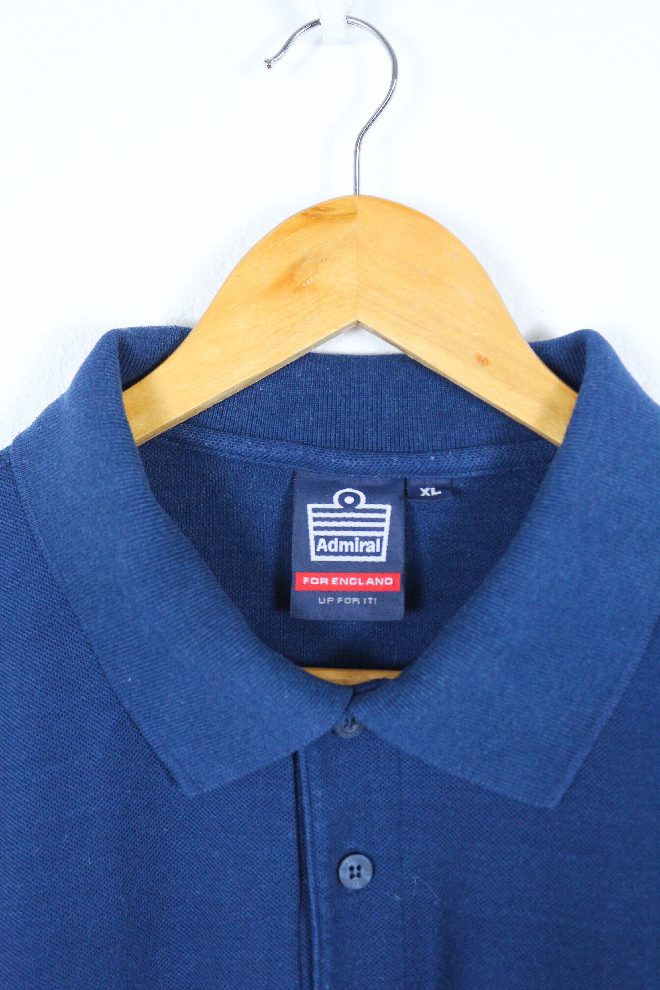 Vintage Vintage England Admiral Rugby Polo British Shirt 90s Size US M / EU 48-50 / 2 - 6 Thumbnail