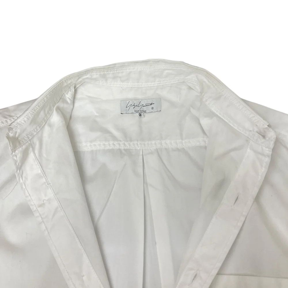 Yohji Yamamoto Yohji Yamamoto pour homme white shirt Size US M / EU 48-50 / 2 - 5 Thumbnail