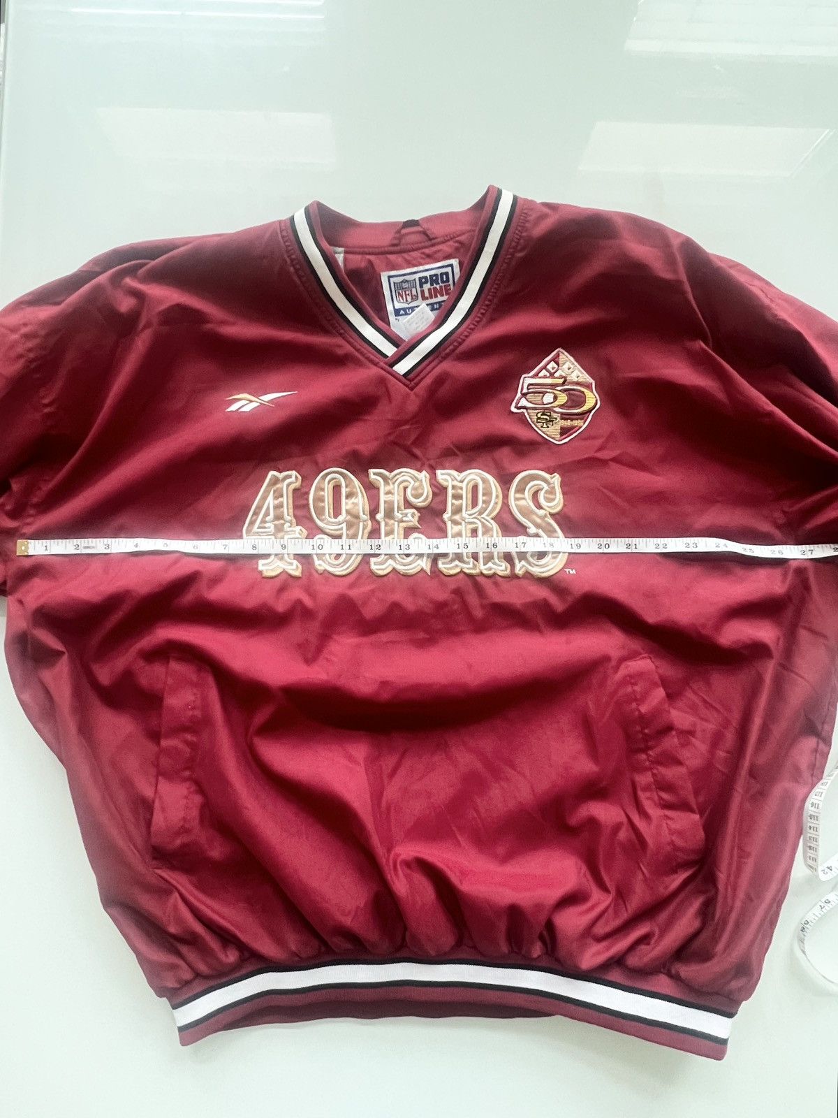 Reebok Vintage 90s Reebok San Francisco 49ers Pullover Windbreaker Size US XXL / EU 58 / 5 - 9 Thumbnail