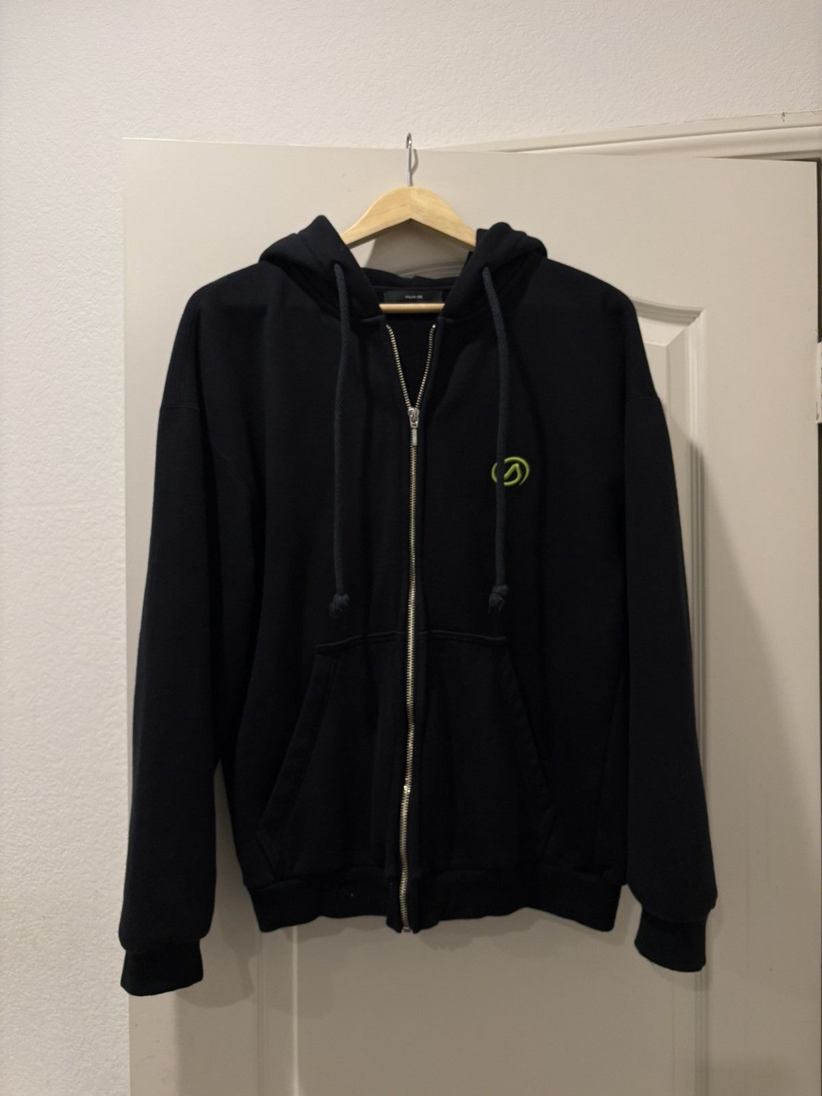 Vuja De Axel Sunfaded Chiral Hoodie in Supima Cotton