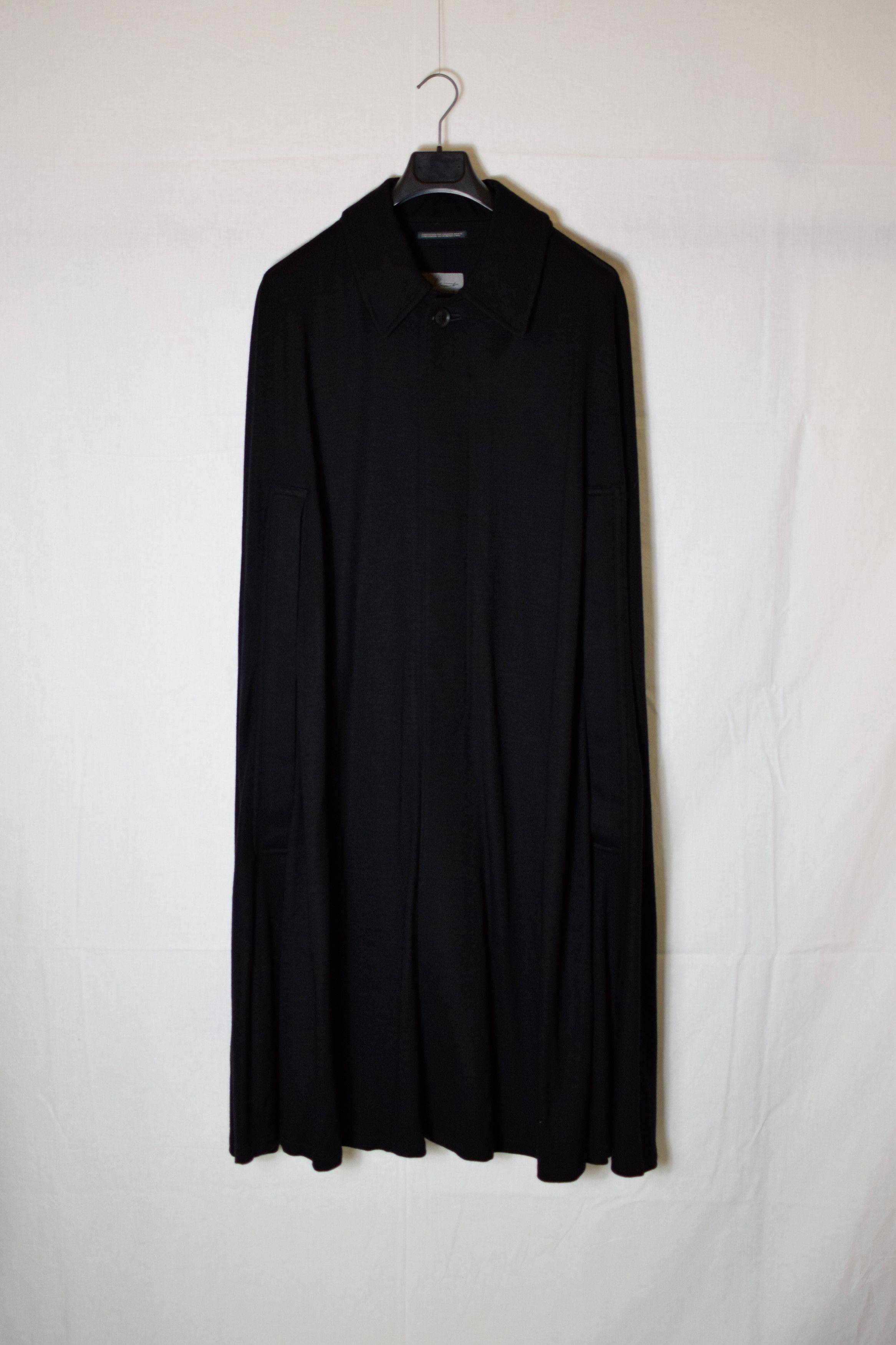 Yohji Yamamoto YYPH AW21 Wool Cape Coat - HX-C05-102 Size US L / EU 52-54 / 3 - 2 Thumbnail