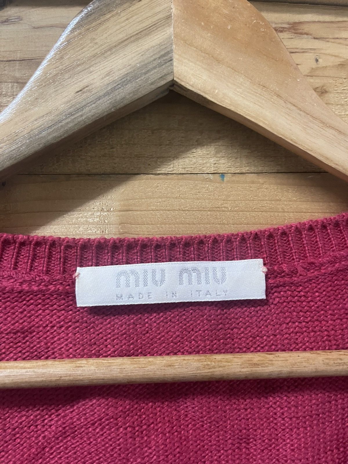Miu Miu miu miu made in italy short sleeve knitwear Size M / US 6-8 / IT 42-44 - 4 Thumbnail