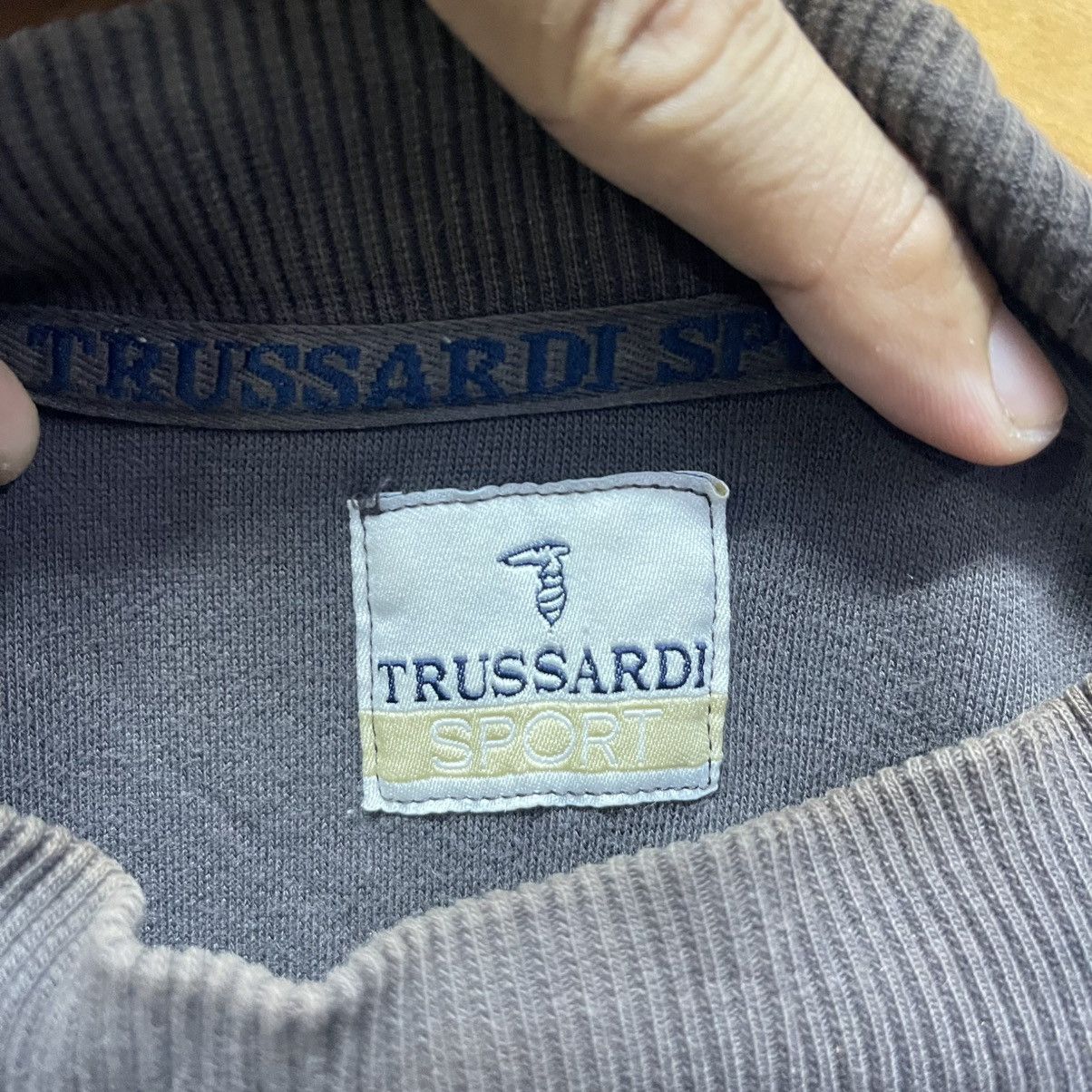 Trussardi Vintage Trussardi Sport Sweatshirt – Made in Italy – Size M Size US M / EU 48-50 / 2 - 7 Thumbnail