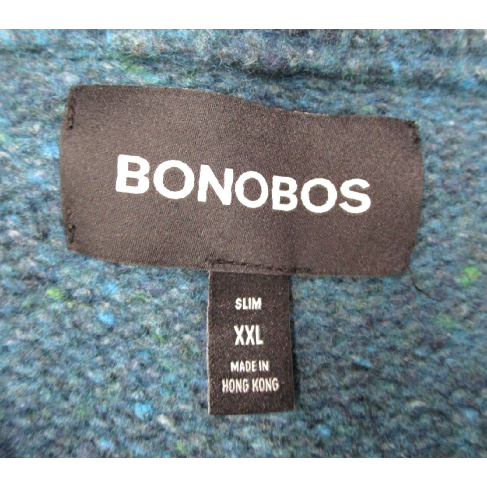 Bonobos VINTAGE Bonobos Sweater Men’s 2XL Blue Slim Fit Crew Neck Knit Pullover Wool Alpaca Blend Casual Size US XXL / EU 58 / 5 - 3 Thumbnail