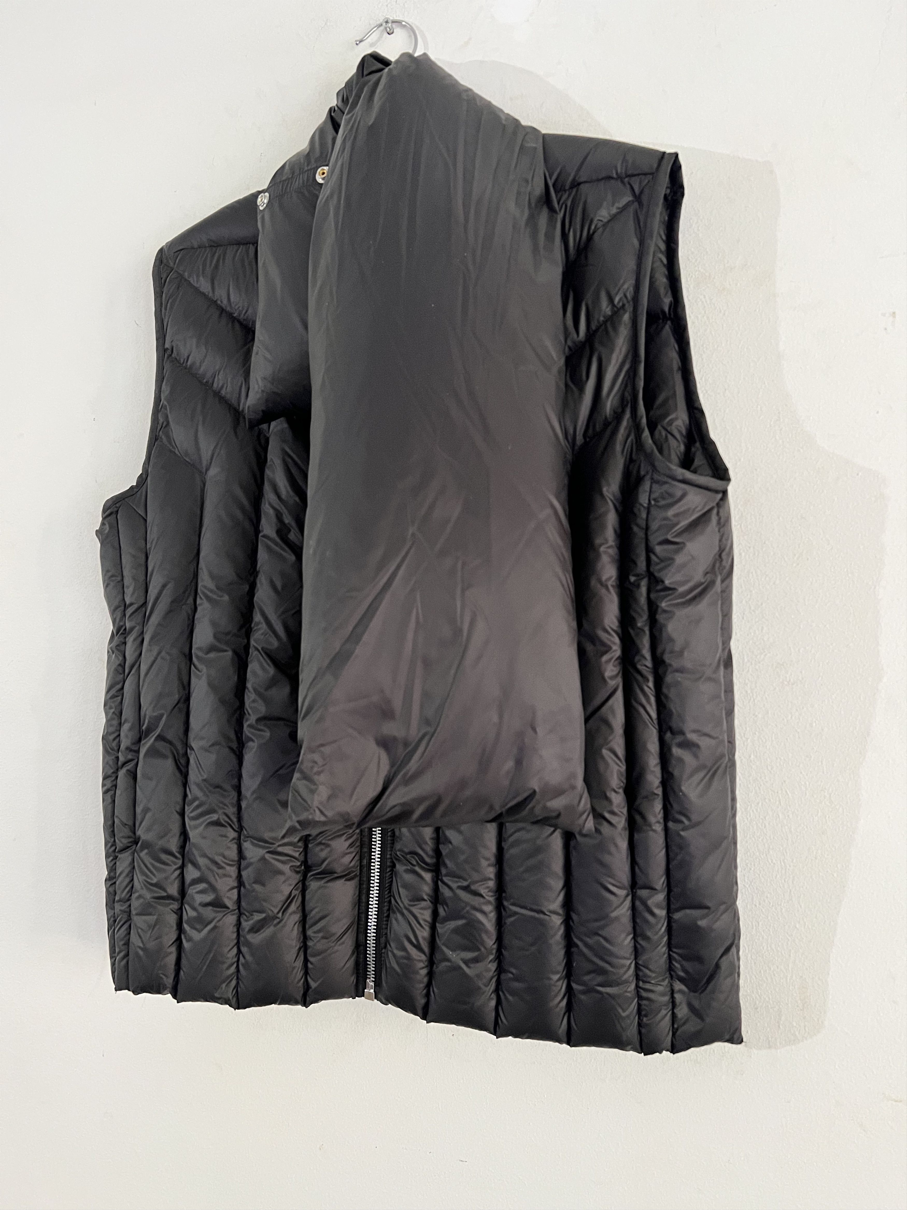 Rick Owens Gimp Detachable-Neck Padded Gilet Size US L / EU 52-54 / 3 - 6 Thumbnail