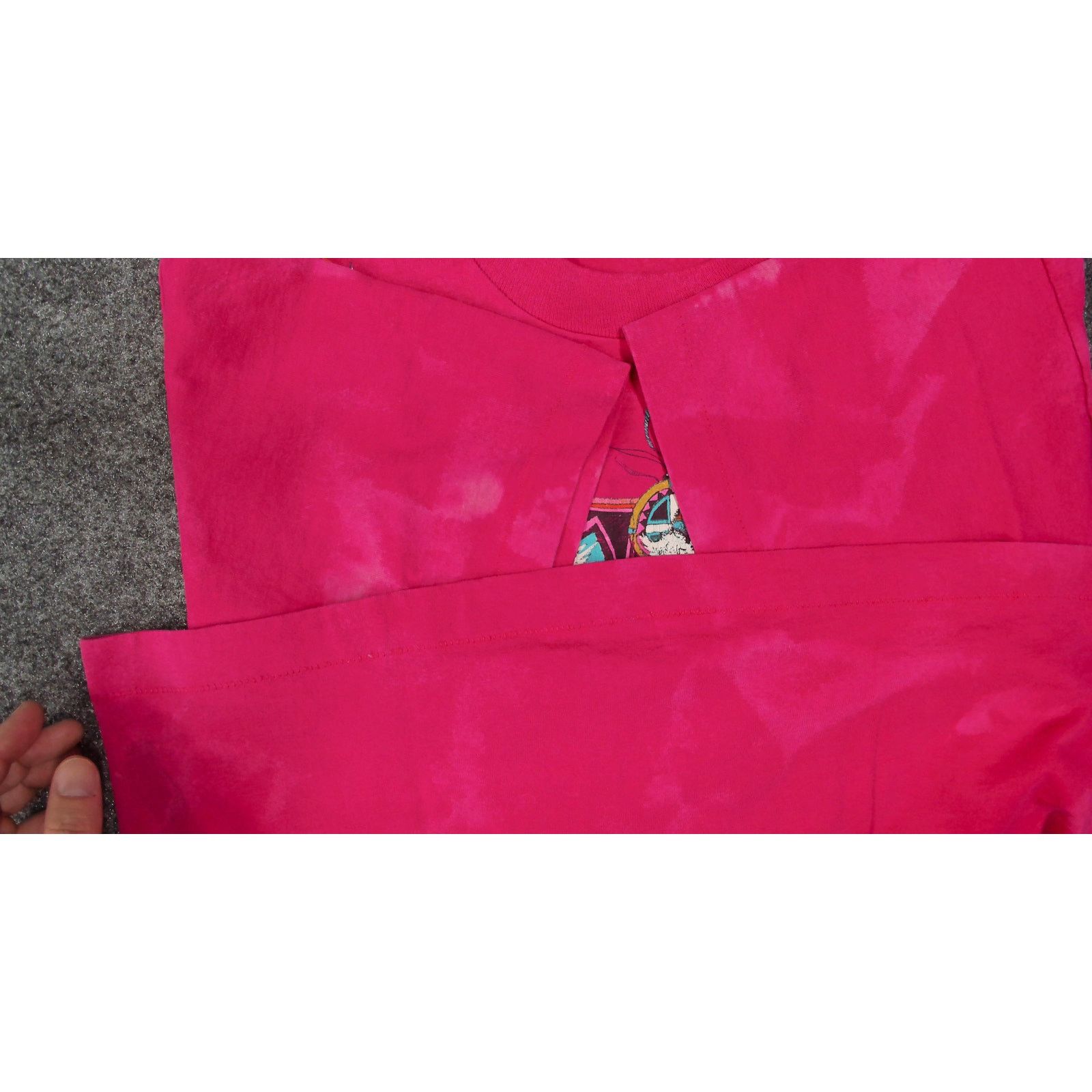 Vintage Screen Stars x VTG 1992 Ragtops Feather Single Stitch Tee Size XL / US 12-14 / IT 48-50 - 8 Thumbnail