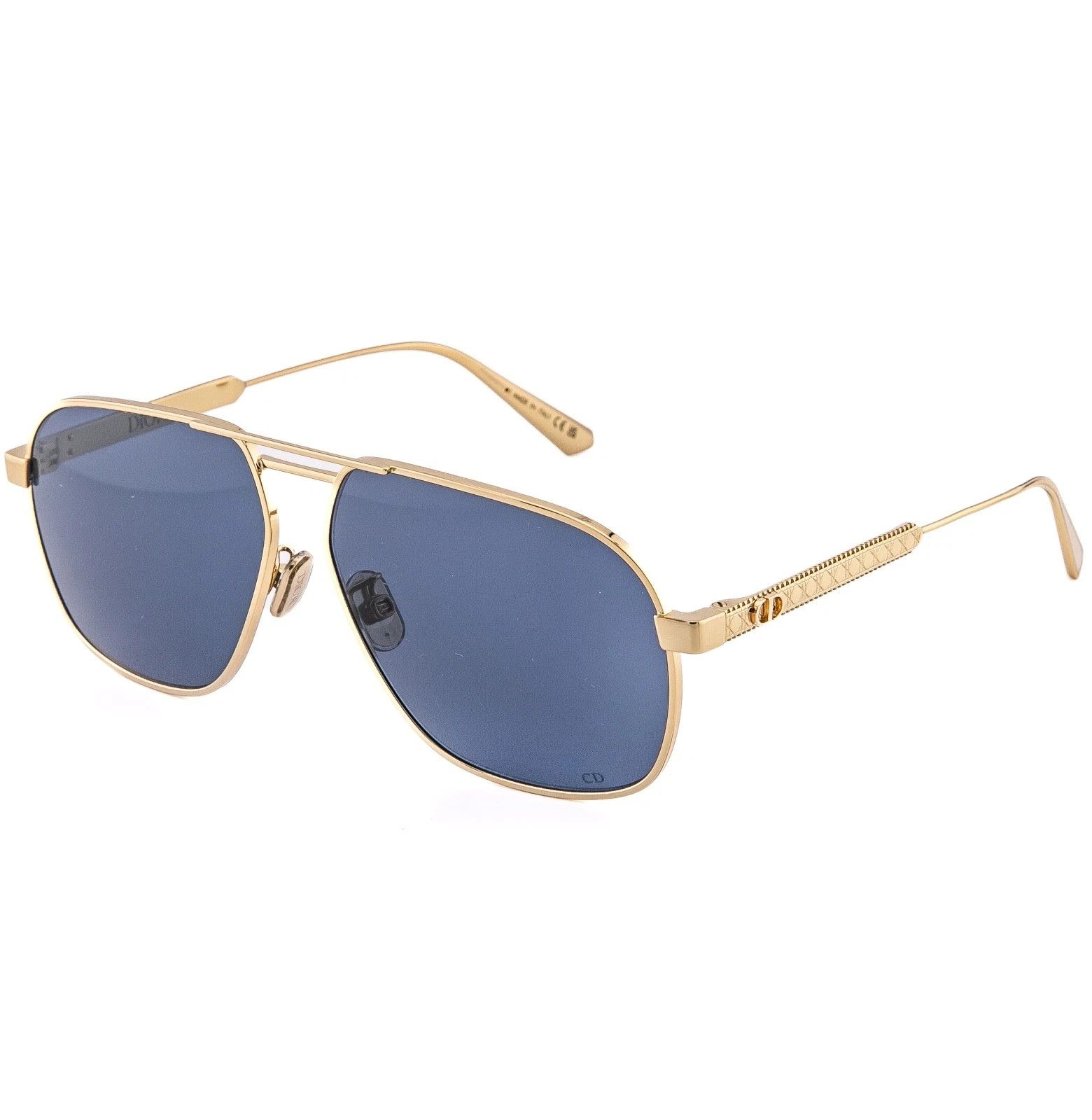 Christian Dior Monsieur CHRISTIAN DIOR Gold Metal Cannage A3U CD40184U DIORCANNAGE Size ONE SIZE - 3 Thumbnail