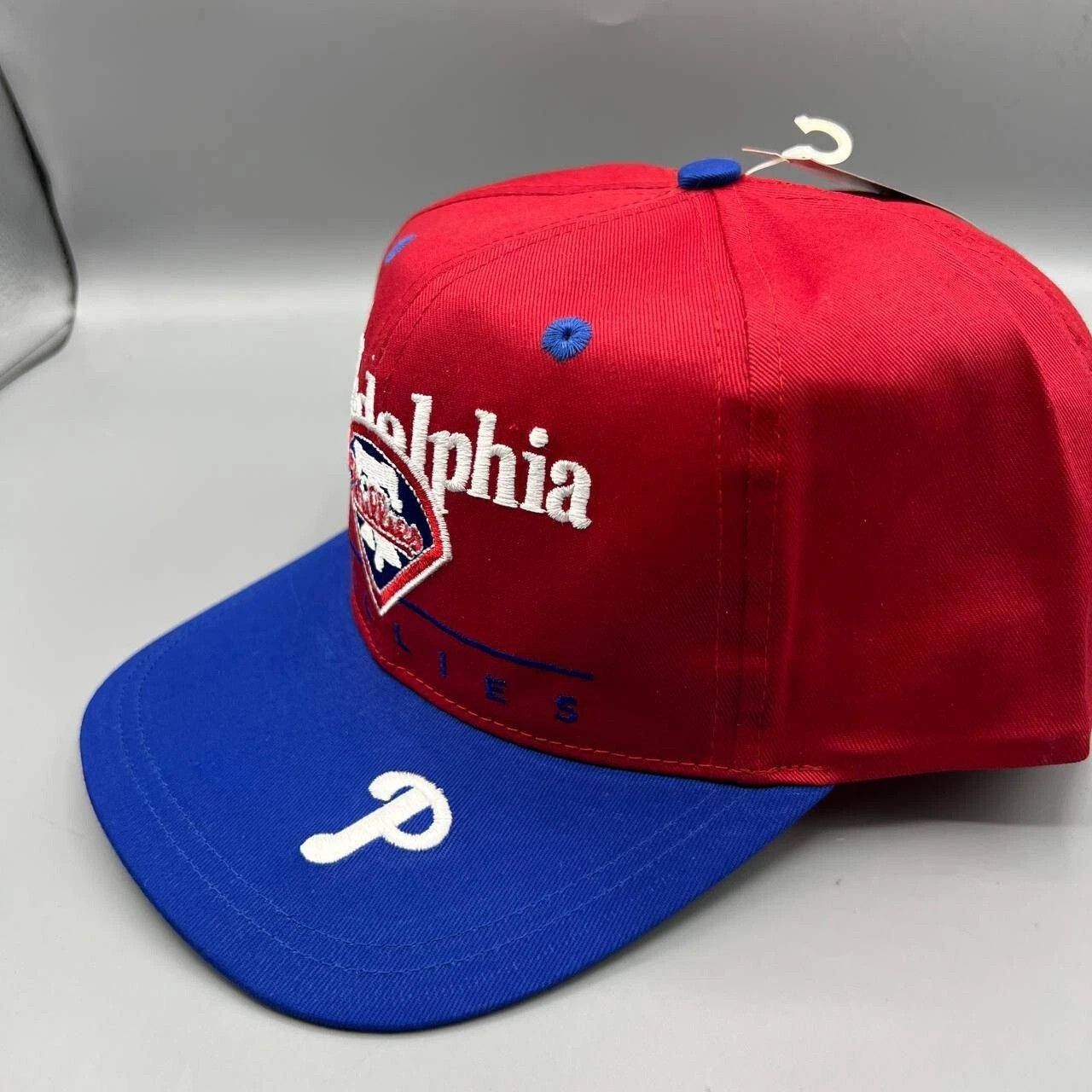 Twins Enterprise Inc. × Vintage Philadelphia Phillies Hat Men Red Twins Enterprise Snap Back Size ONE SIZE - 7 Thumbnail