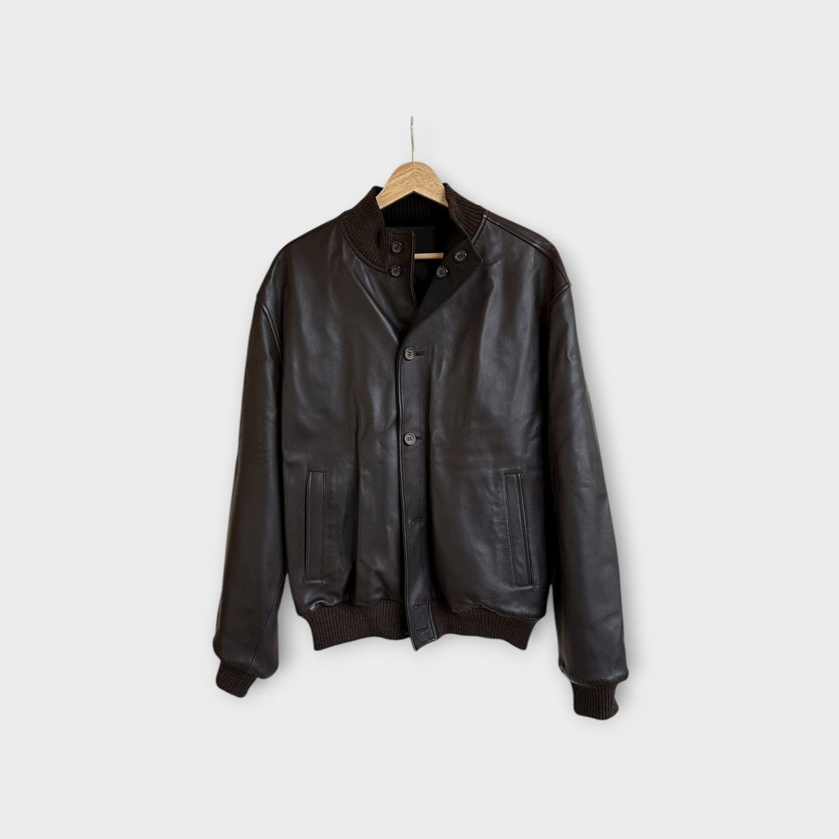 Ermenegildo Zegna Rare Ermenegildo Zegna Viaggio Reversible Leather Jacket Size US L / EU 52-54 / 3 - 1 Thumbnail