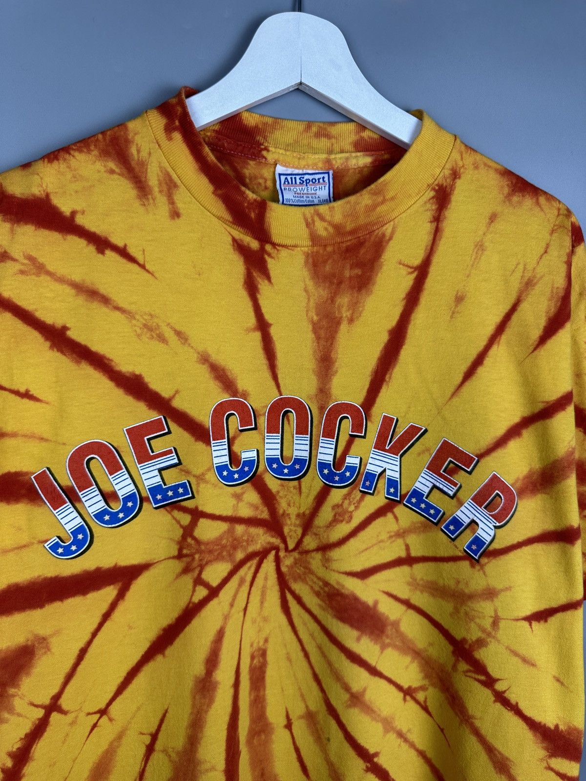 Band Tees 90s Vintage Joe Cocker Graphic T Shirt Tee Single Stitch Size US L / EU 52-54 / 3 - 5 Thumbnail