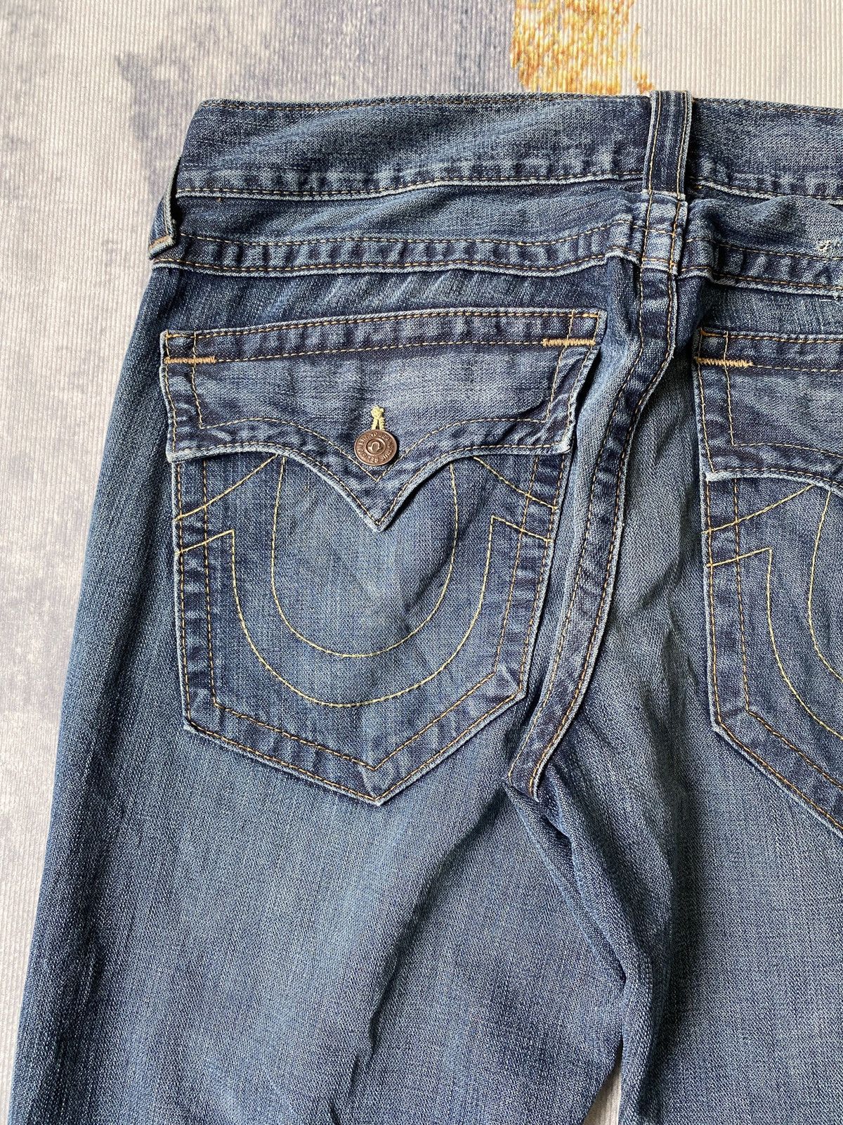 Tornado Mart × True Religion True Religion Billy Revolution 1st Edition Flare Denim Size US 34 / EU 50 - 13 Thumbnail