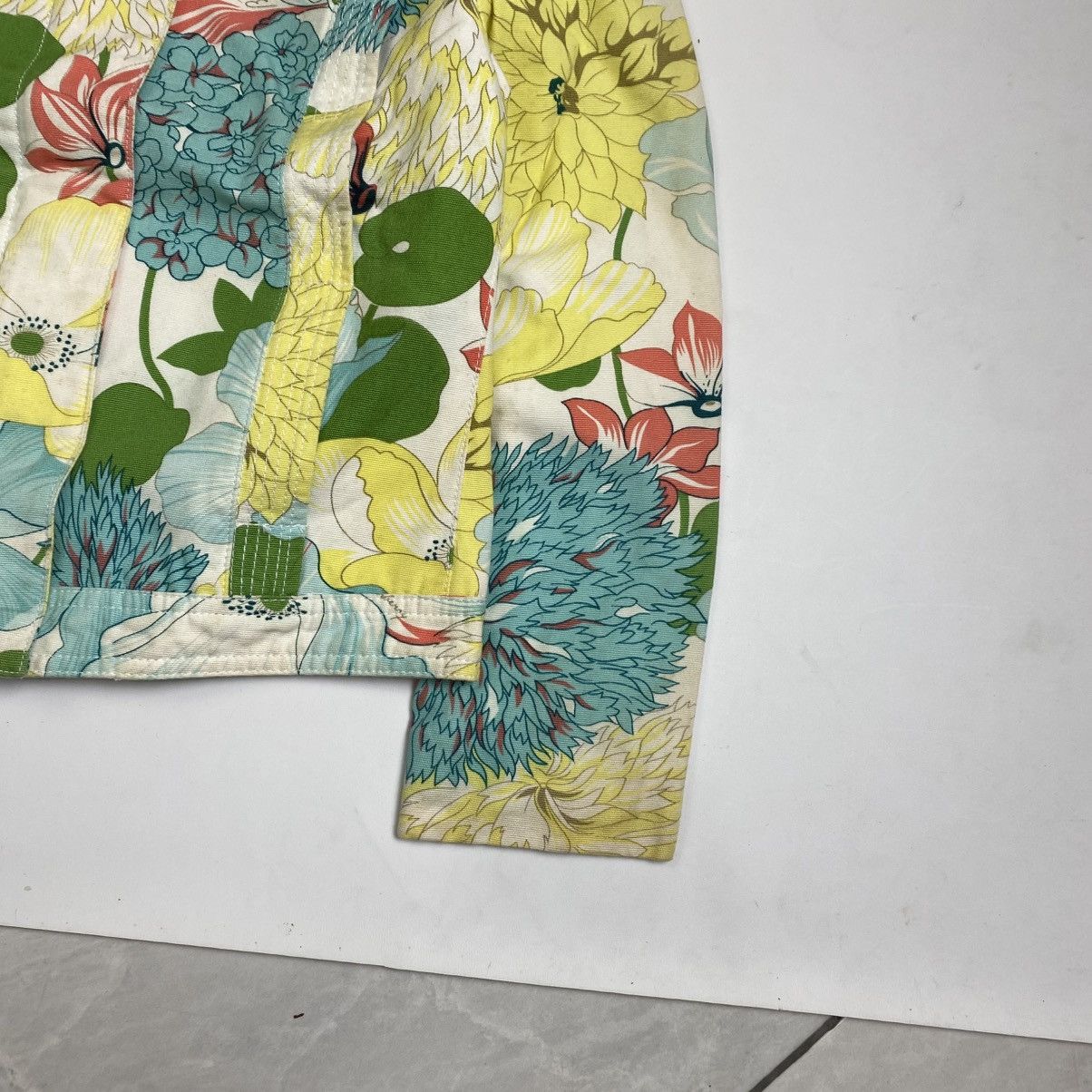 Burberry × Burberry Prorsum Burberry full colour flower pattern Jacket Size XS / US 0-2 / IT 36-38 - 4 Thumbnail