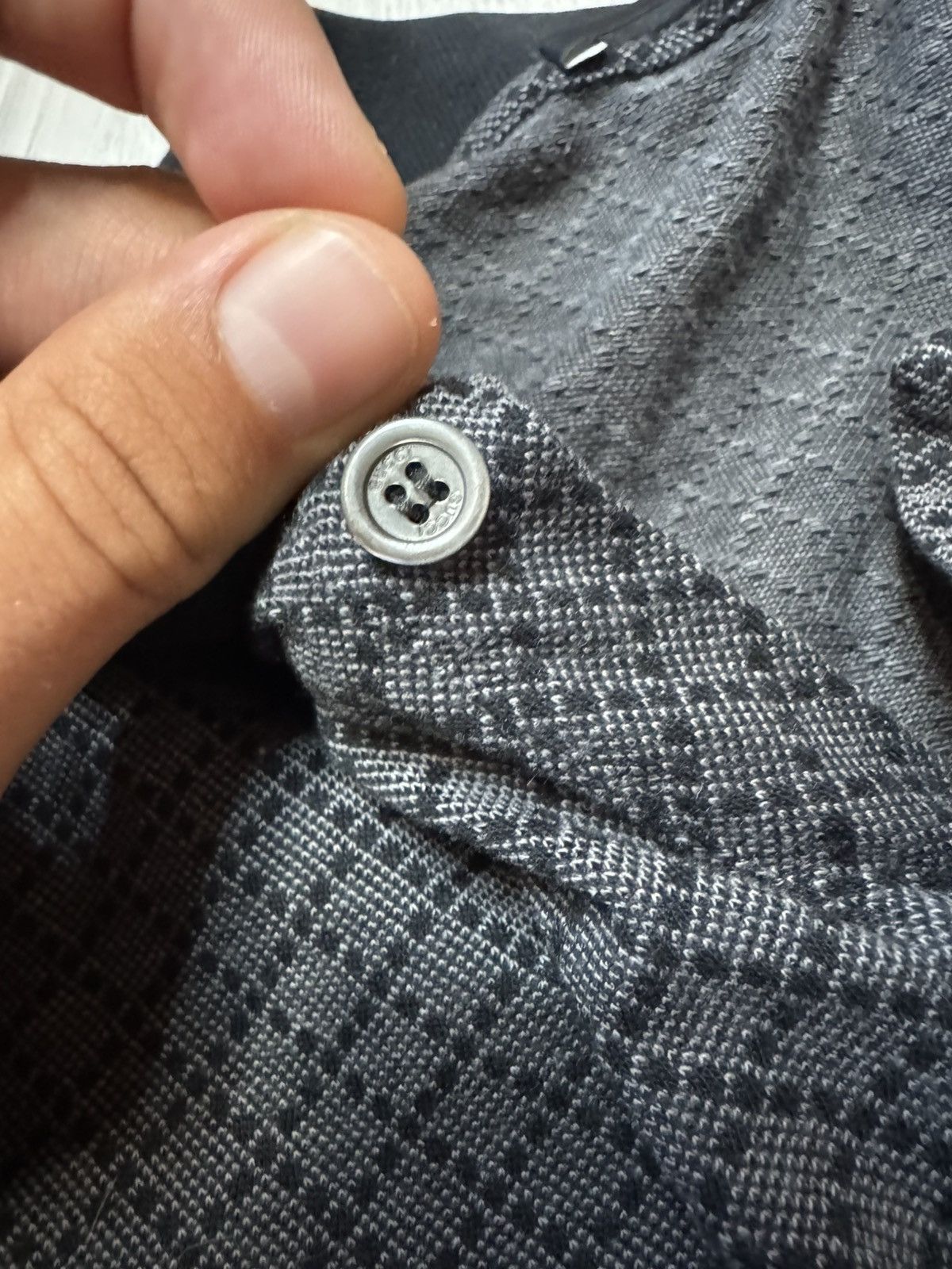 Gucci Gucci Diamond Pattern Polo Size US S / EU 44-46 / 1 - 4 Thumbnail