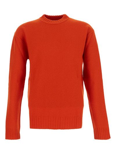 Jil Sander o1loc1c1124 Wool Jumper in Orange Size US XS / EU 42 / 0 - 1 Thumbnail