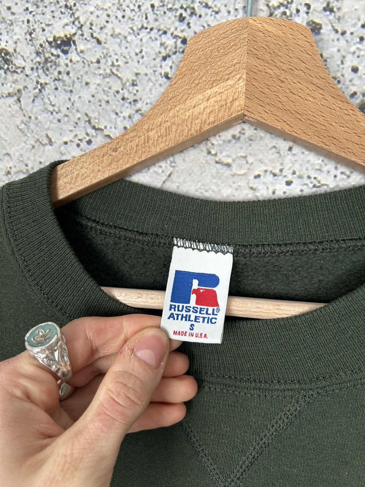 Russell Athletic Vintage USA Russell Athletics Boxy Fit Crewneck 90s Size US S / EU 44-46 / 1 - 5 Thumbnail