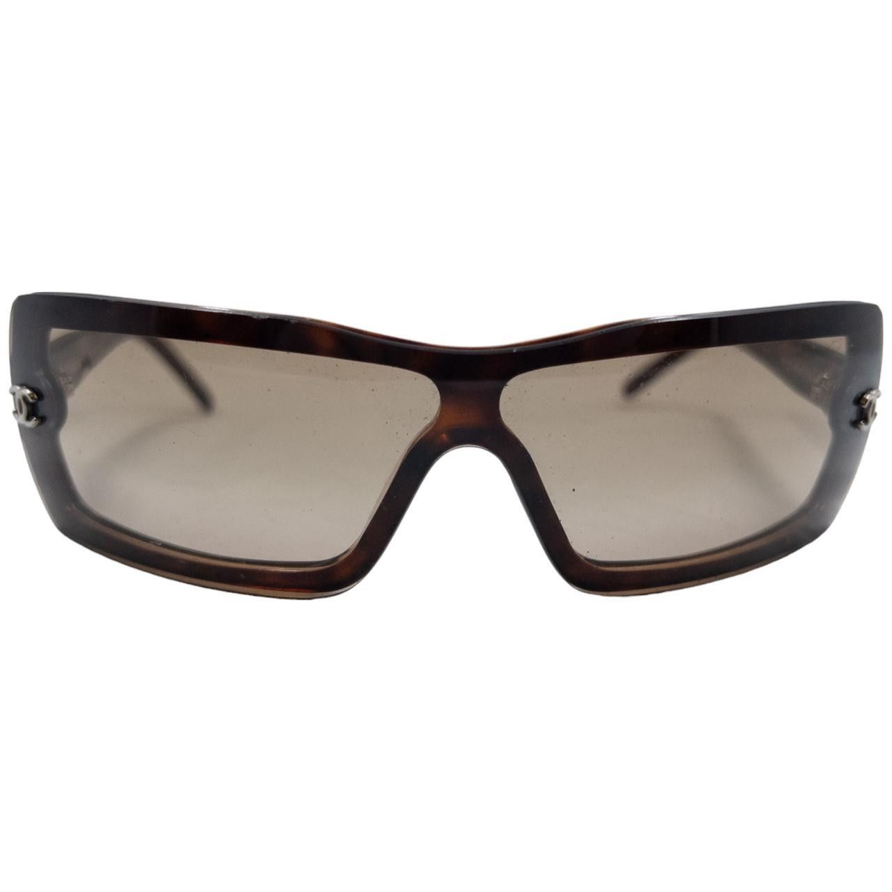 Chanel Vintage Chanel Tortoise Shell Sunglasses Size ONE SIZE - 2 Thumbnail