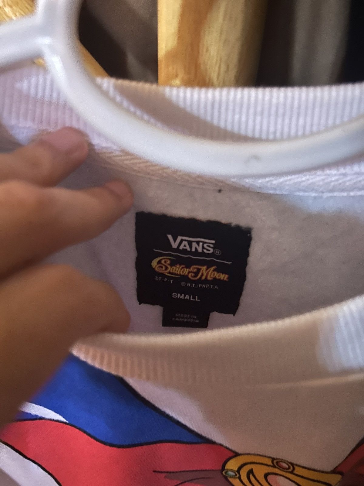 Vans Vans X Sailor Moon Crew Fleece Sweatshirt Size S / US 4 / IT 40 - 5 Thumbnail