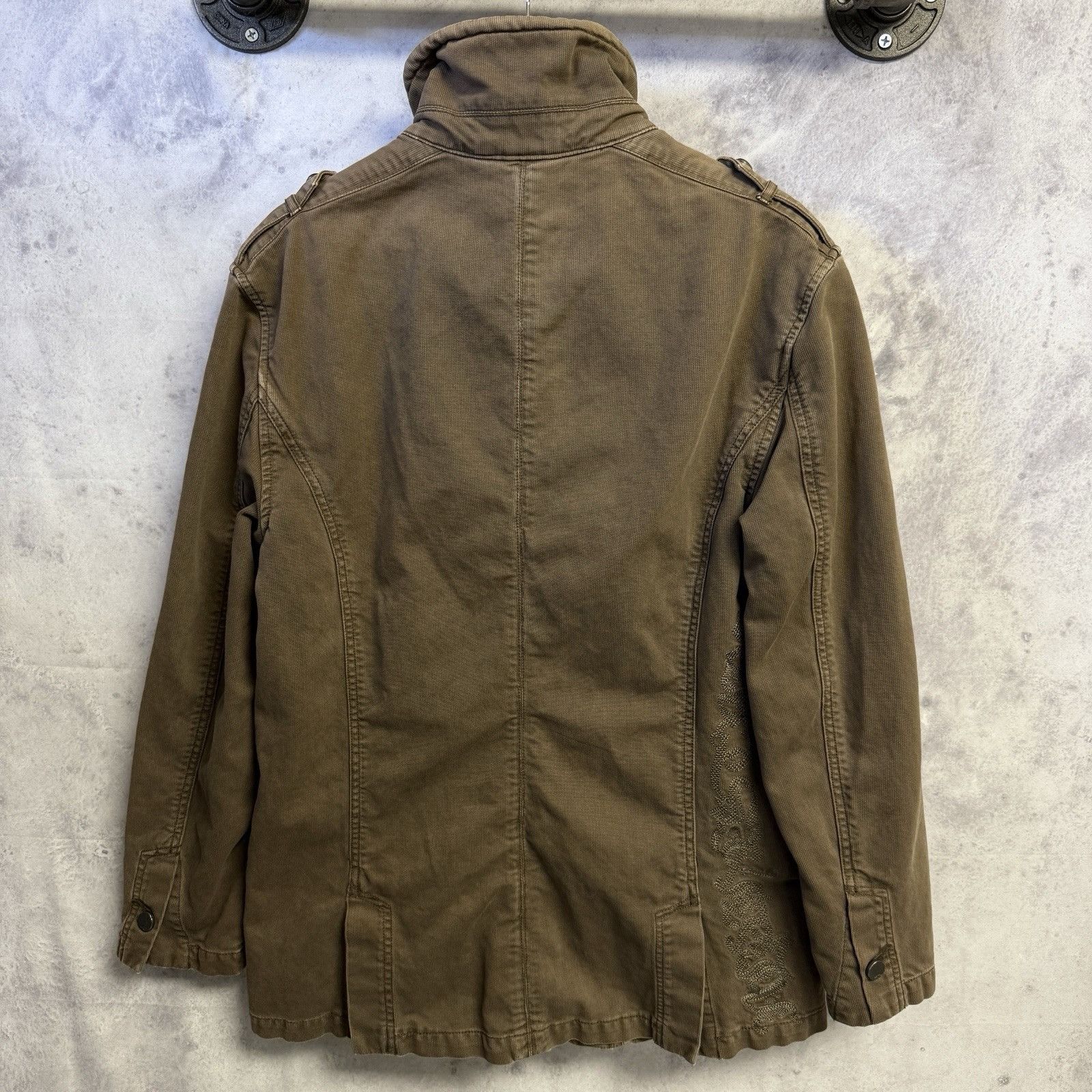 Alpinestars Alpinestars Jacket Womens Medium 19.5x30 Brown Canvas Racing Size M / US 6-8 / IT 42-44 - 2 Thumbnail