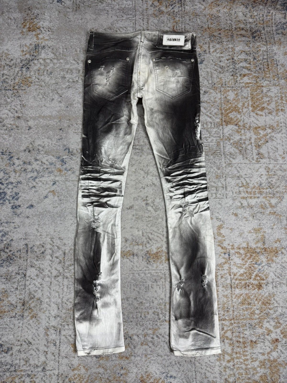 Tornado Mart Kings live y2k style denim pants Size US 32 / EU 48 - 3 Thumbnail