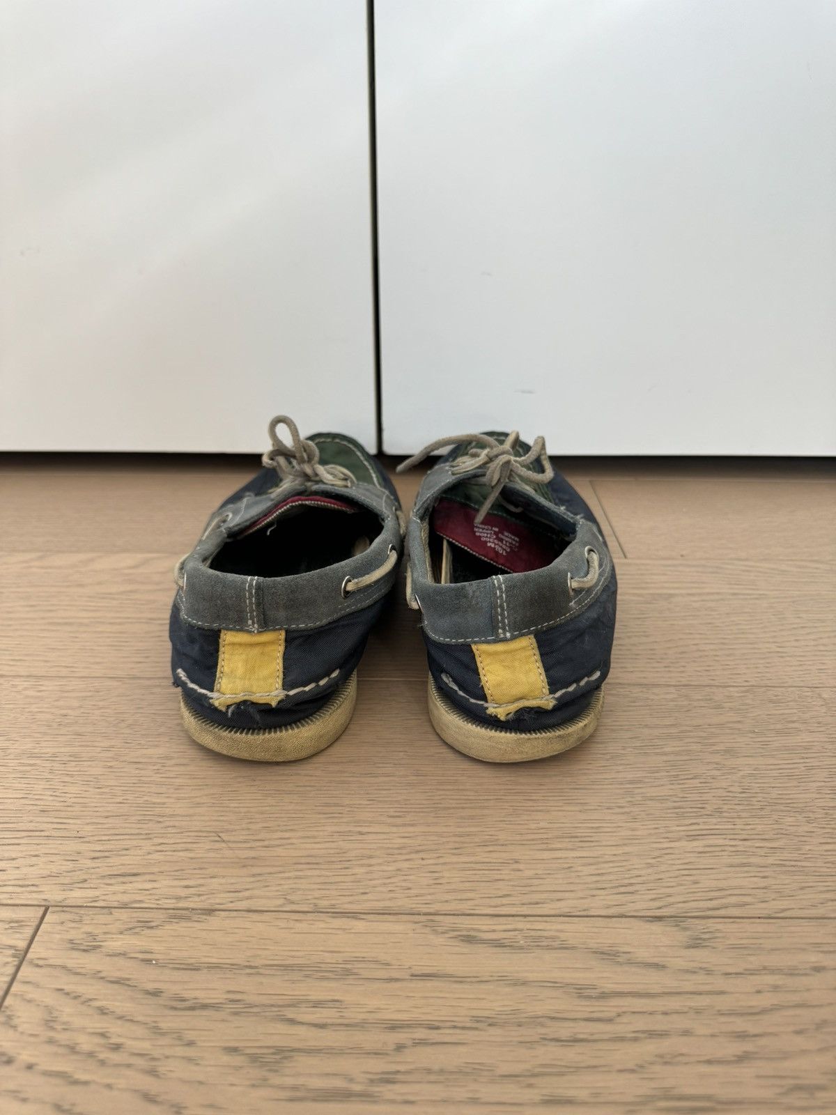 Band Of Outsiders Multi Colored Suede and Fabric Topsiders 10.5 Size US 10.5 / EU 43-44 - 3 Thumbnail