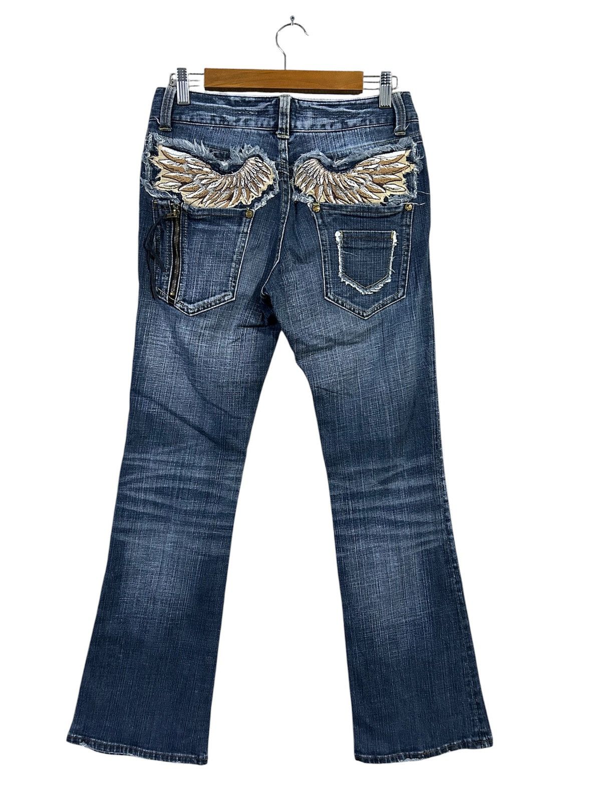 Japanese Brand Japanase brand oririn jean flared denim Size US 30 / EU 46 - 1 Thumbnail