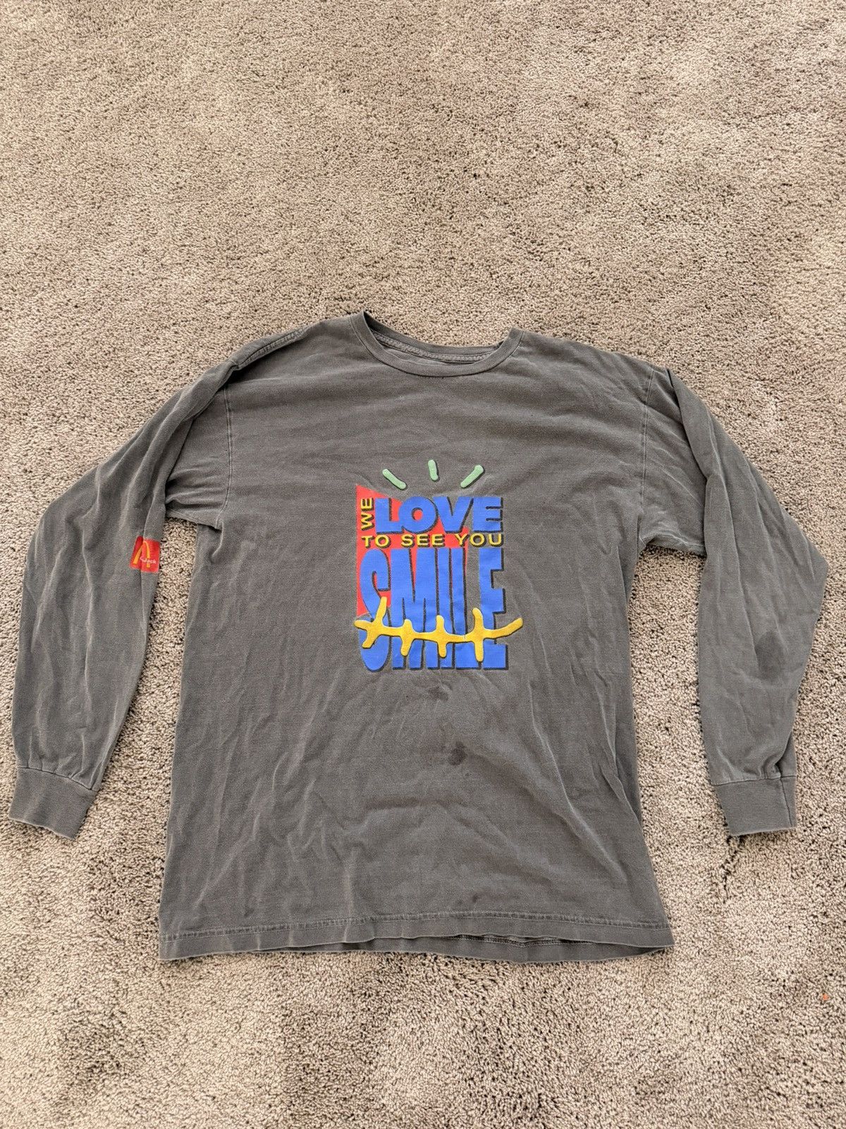 Travis Scott Travis Scott X McDonalds Long Sleeve Size US M / EU 48-50 / 2 - 1 Thumbnail