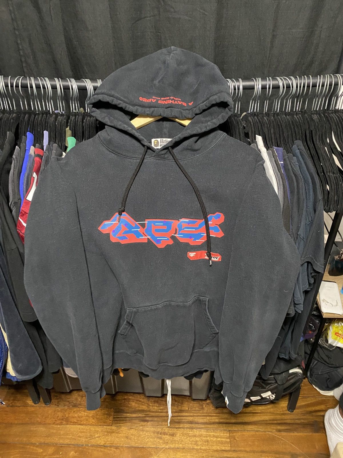 Bape bathing ape hoodie Size US XL / EU 56 / 4 - 1 Thumbnail
