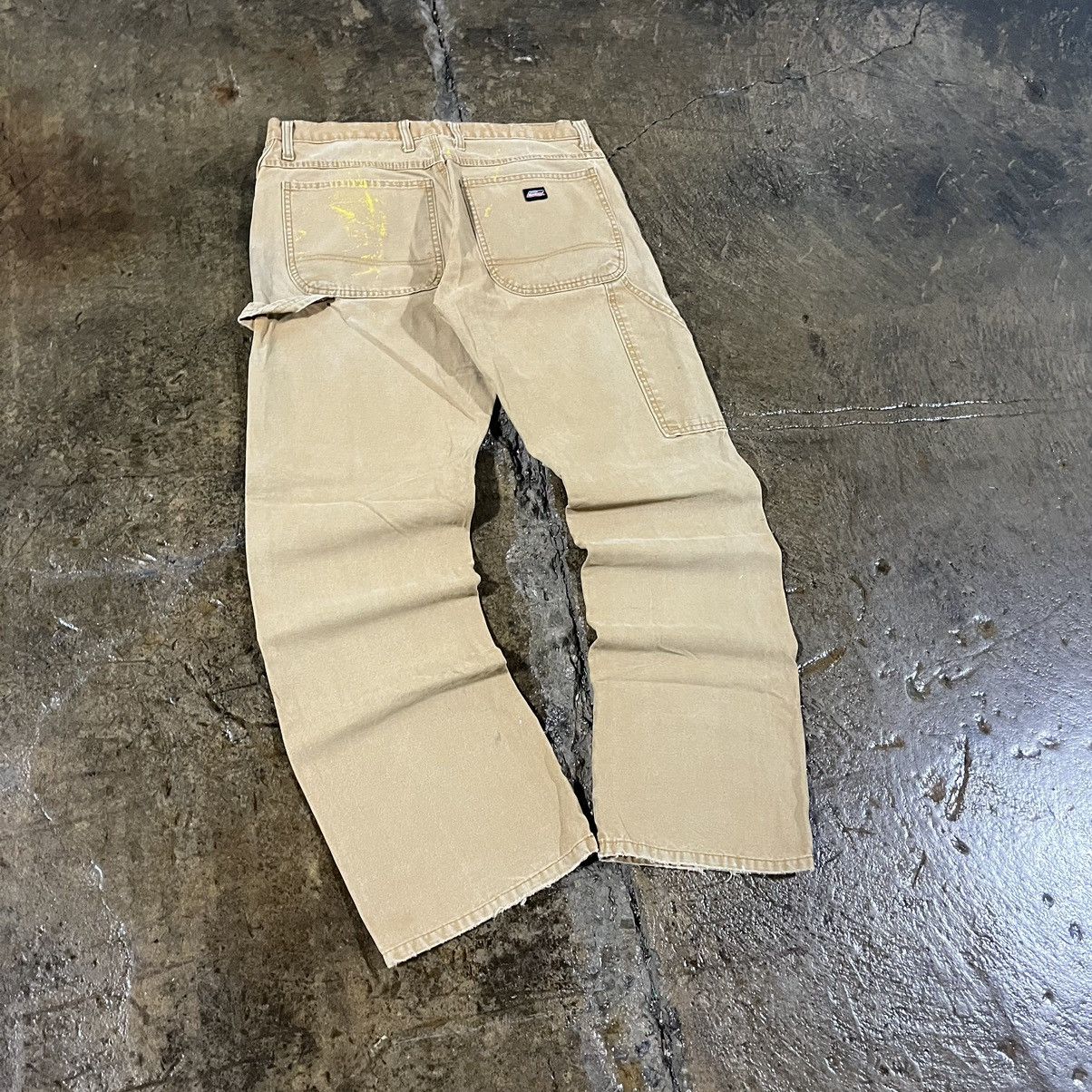 Carhartt × Dickies × Vintage Crazy Vintage Dickies Carpenter Jeans Faded Workwear Skater Size US 34 / EU 50 - 3 Thumbnail