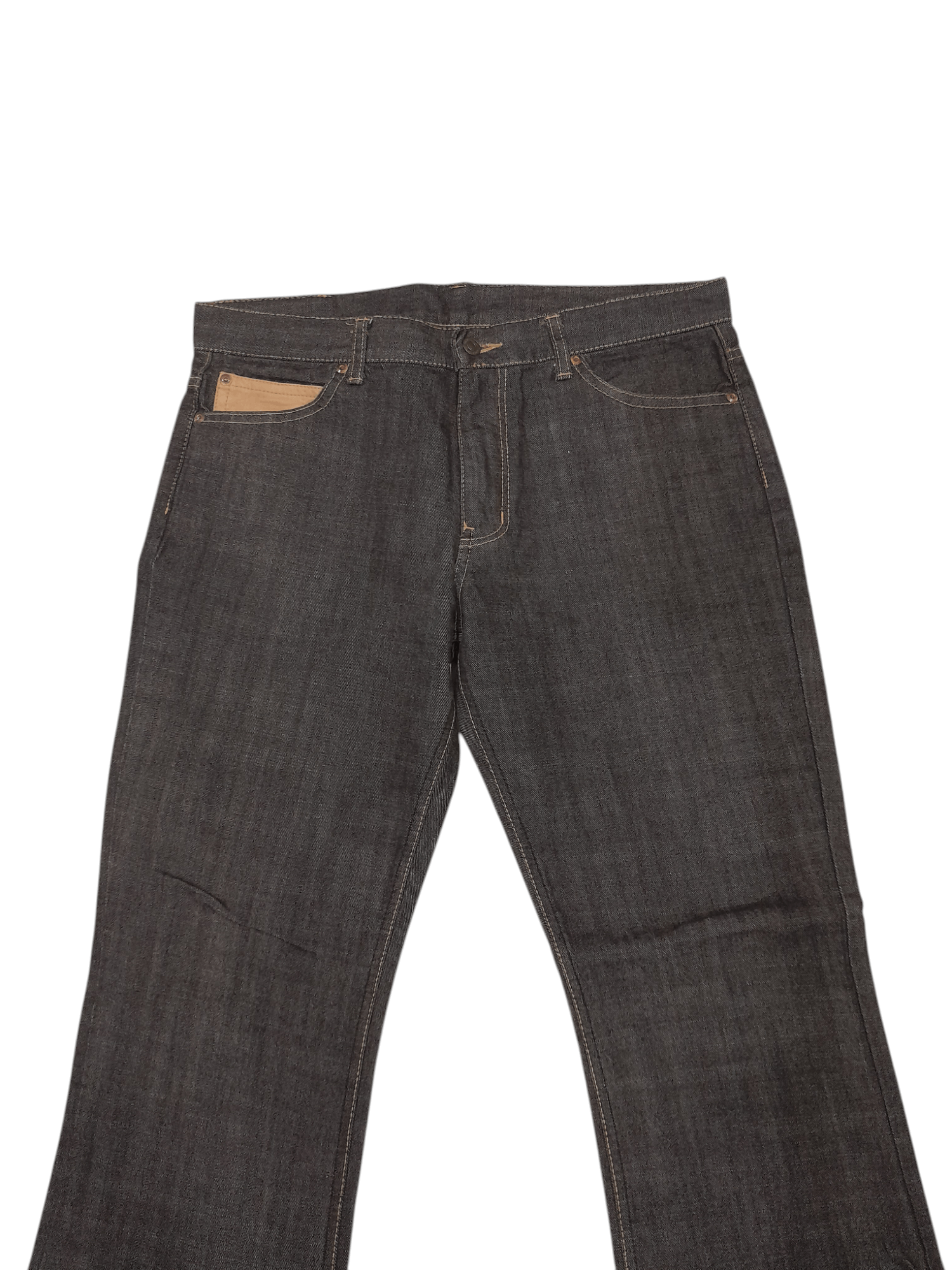 Redmoon Redmoon Japan Flare Denim Leather (F517) Waist 34 Size US 34 / EU 50 - 4 Thumbnail