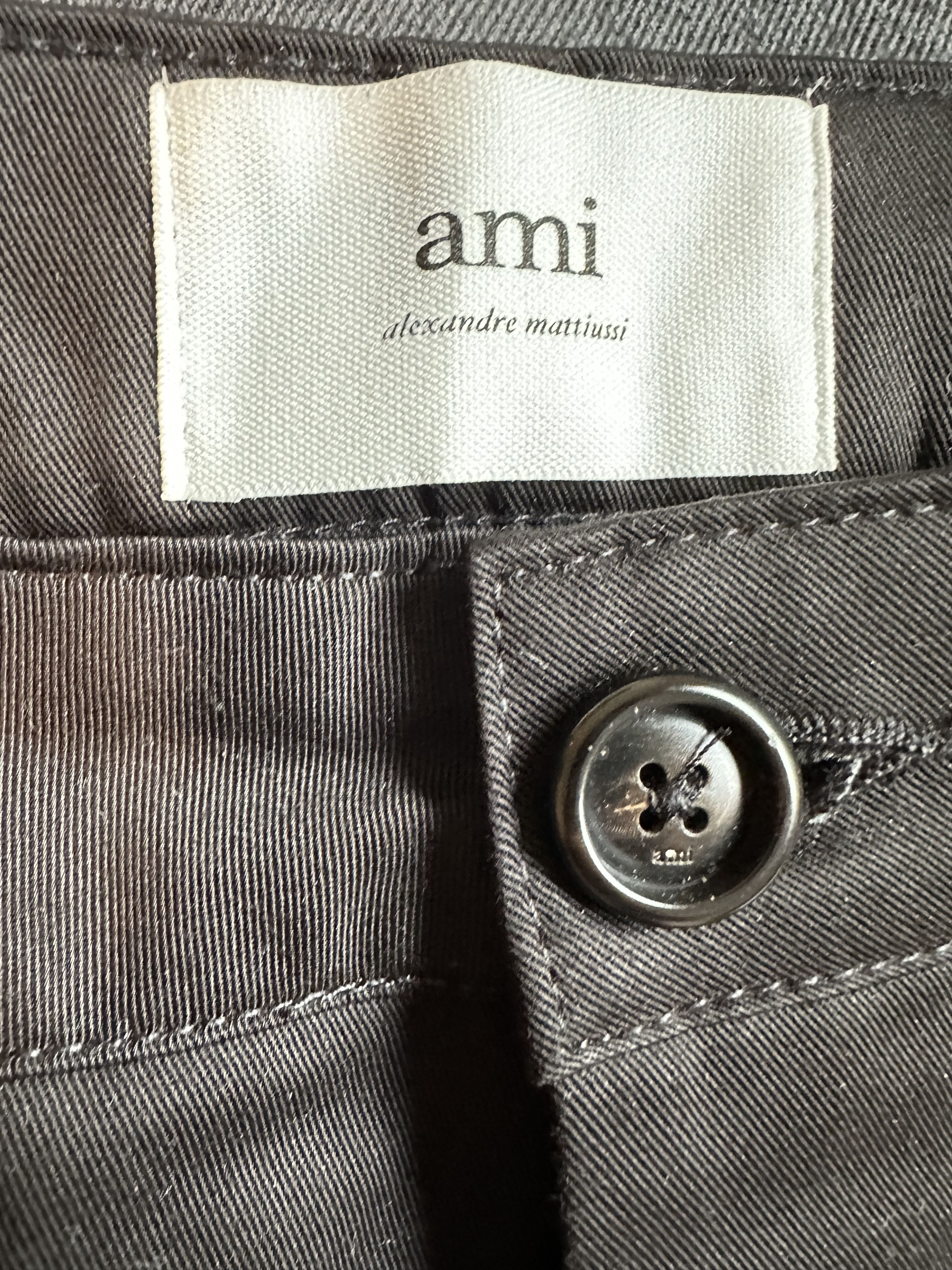 AMI Ami Paris Black Shorts Size US 36 / EU 52 - 4 Thumbnail
