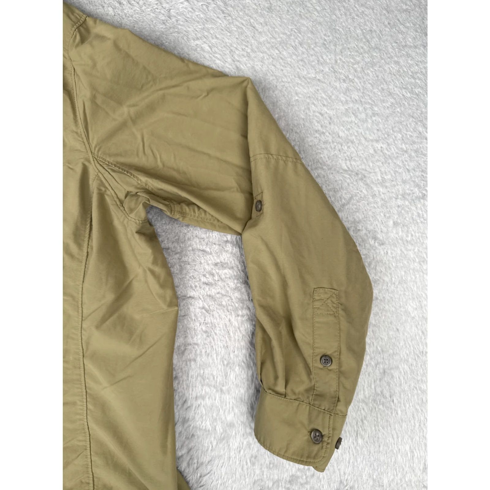 Vintage Duluth Shirt Men Button-Up Nylon Blend Green Long Sleeve XL Vented Breathable Pockets All Seasons Fishing Angler Outdoor Size US XL / EU 56 / 4 - 2 Thumbnail
