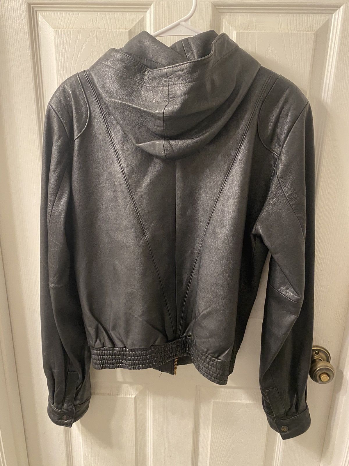 Vintage Mr Raggs hooded leather jacket Size US S / EU 44-46 / 1 - 2 Thumbnail