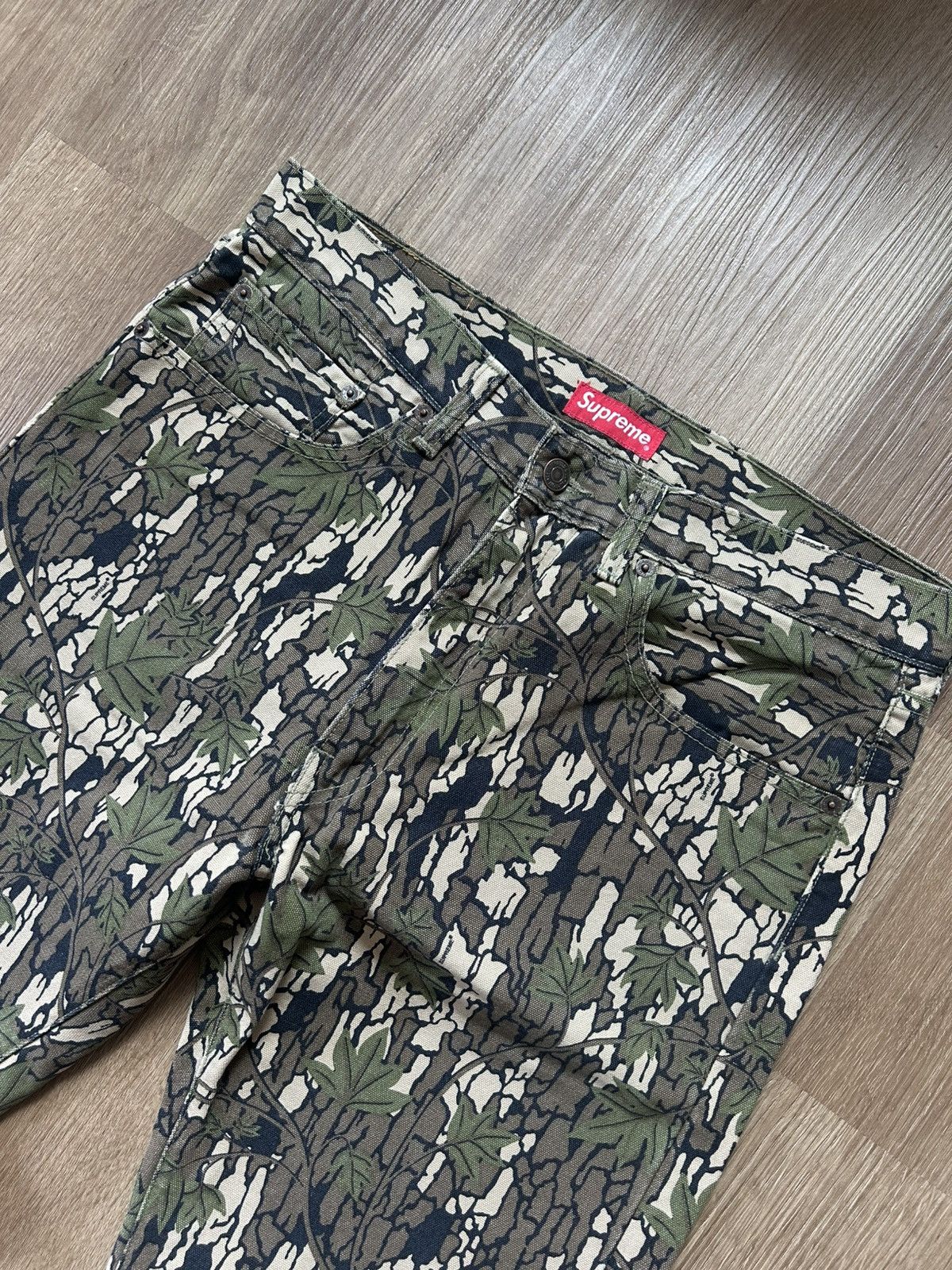 Levi's × Supreme Supreme Levi’s Camo 505 Jeans FW13 Size US 32 / EU 48 - 2 Thumbnail