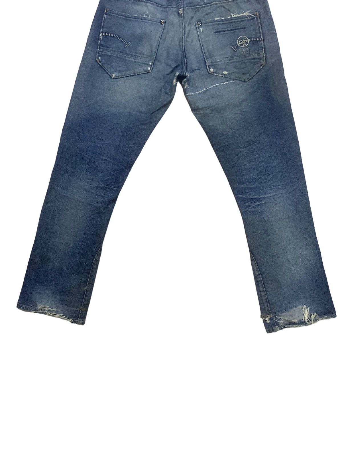 G-Star × If Six Was Nine Vintage G Star Raw ButtonFly Hype Jeans Size US 34 / EU 50 - 10 Thumbnail