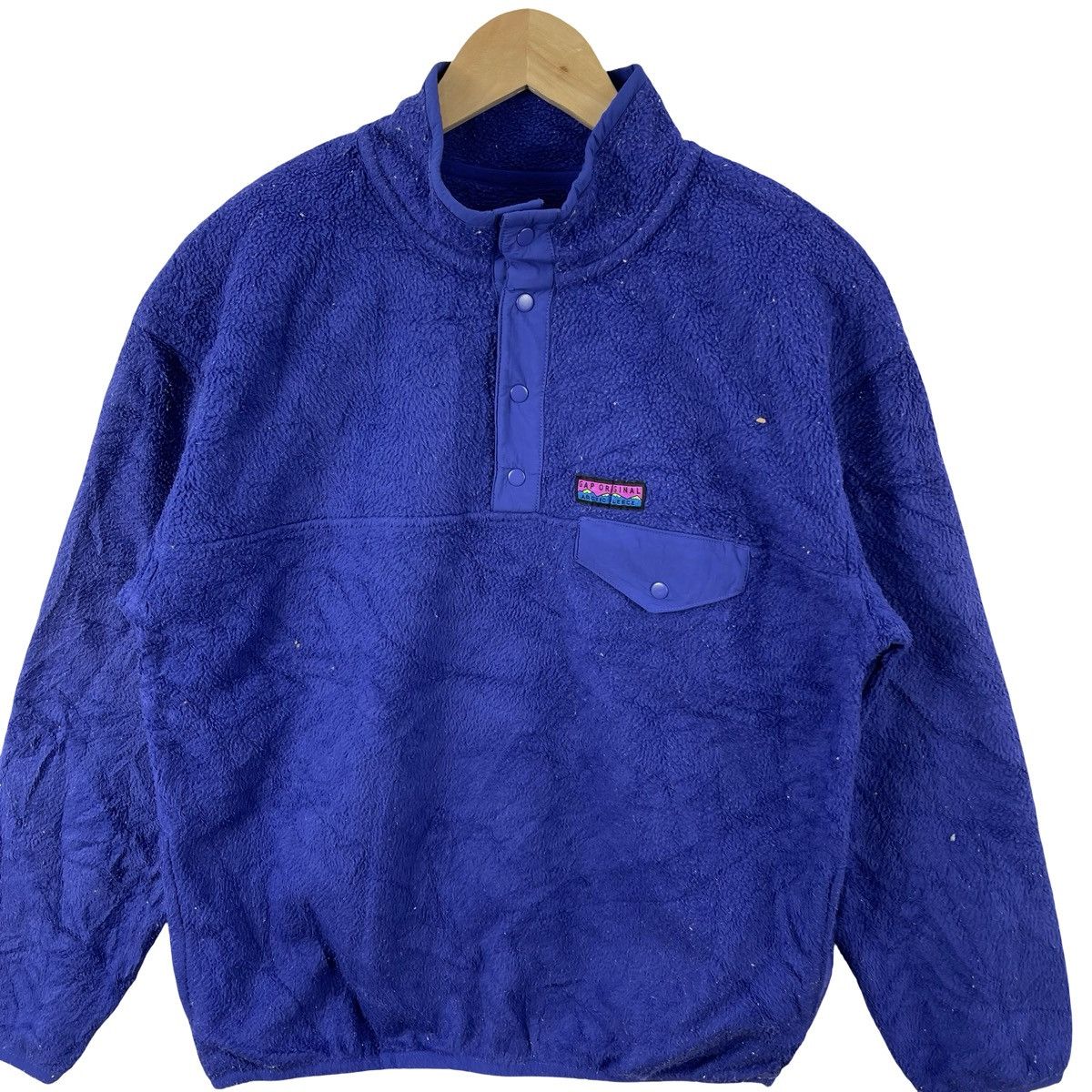 Patagonia Vintage GAP Arctic Fleece Reissue Pullover Snap-T Fleece Size US XXL / EU 58 / 5 - 4 Thumbnail