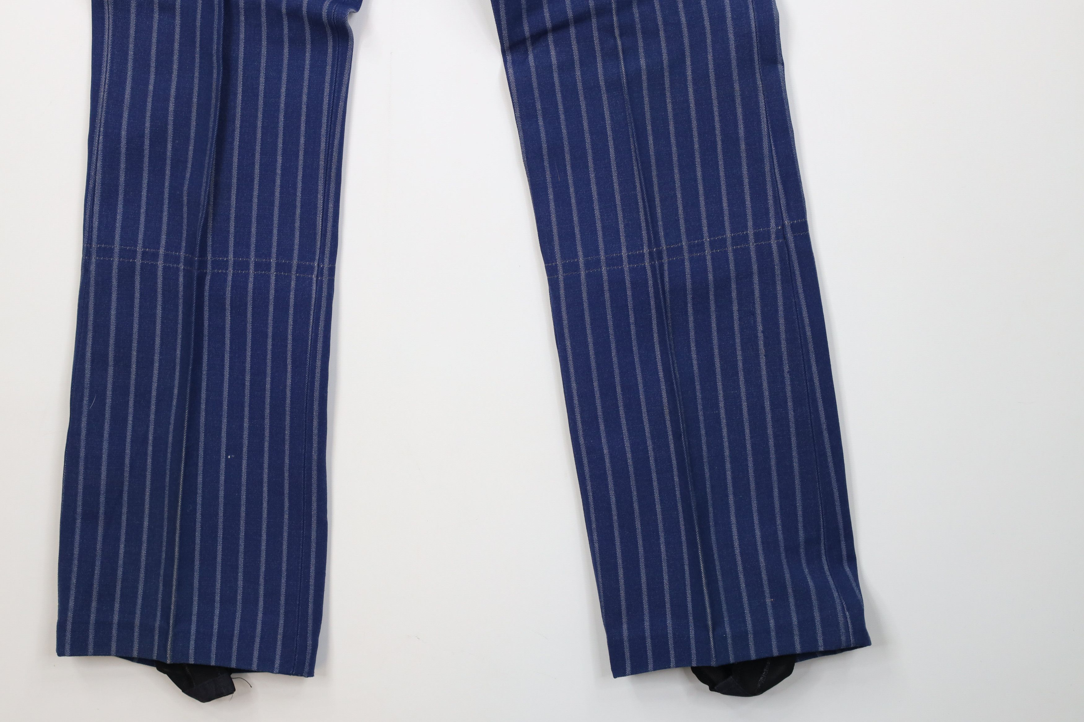 Vintage Vintage 50s 60s Streetwear Winter Pants Flared Blue USA Size 30" / US 8 / IT 44 - 5 Thumbnail