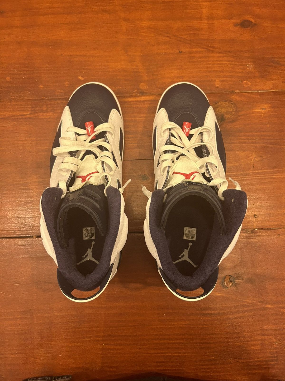 Jordan Brand × Nike Air Jordan 6 Retro Olympic 2012 Size US 12 / EU 45 - 7 Thumbnail