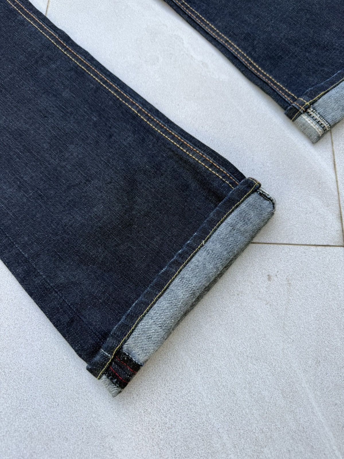 Edwin 90’s EDWIN 512 RARE MULTI LOGO Y2K RETRO JAPANESE PANTS Size US 28 / EU 44 - 5 Thumbnail