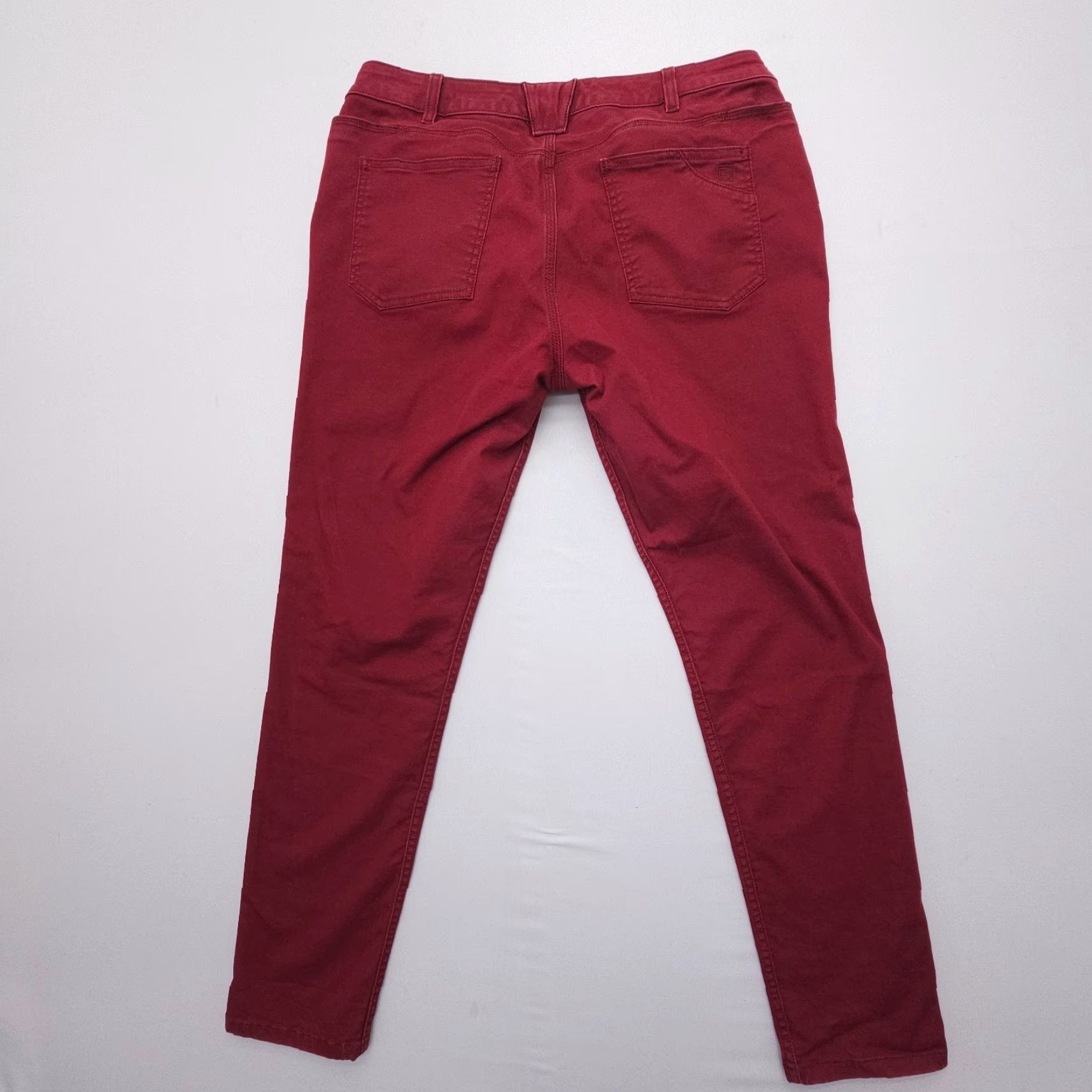 Vintage 5.11 Tactical Defender Flex Pants Women Slim Chino 16 Red 29" Inseam Casual Workwear Womens Size 38" / US 16 / IT 52 - 2 Thumbnail
