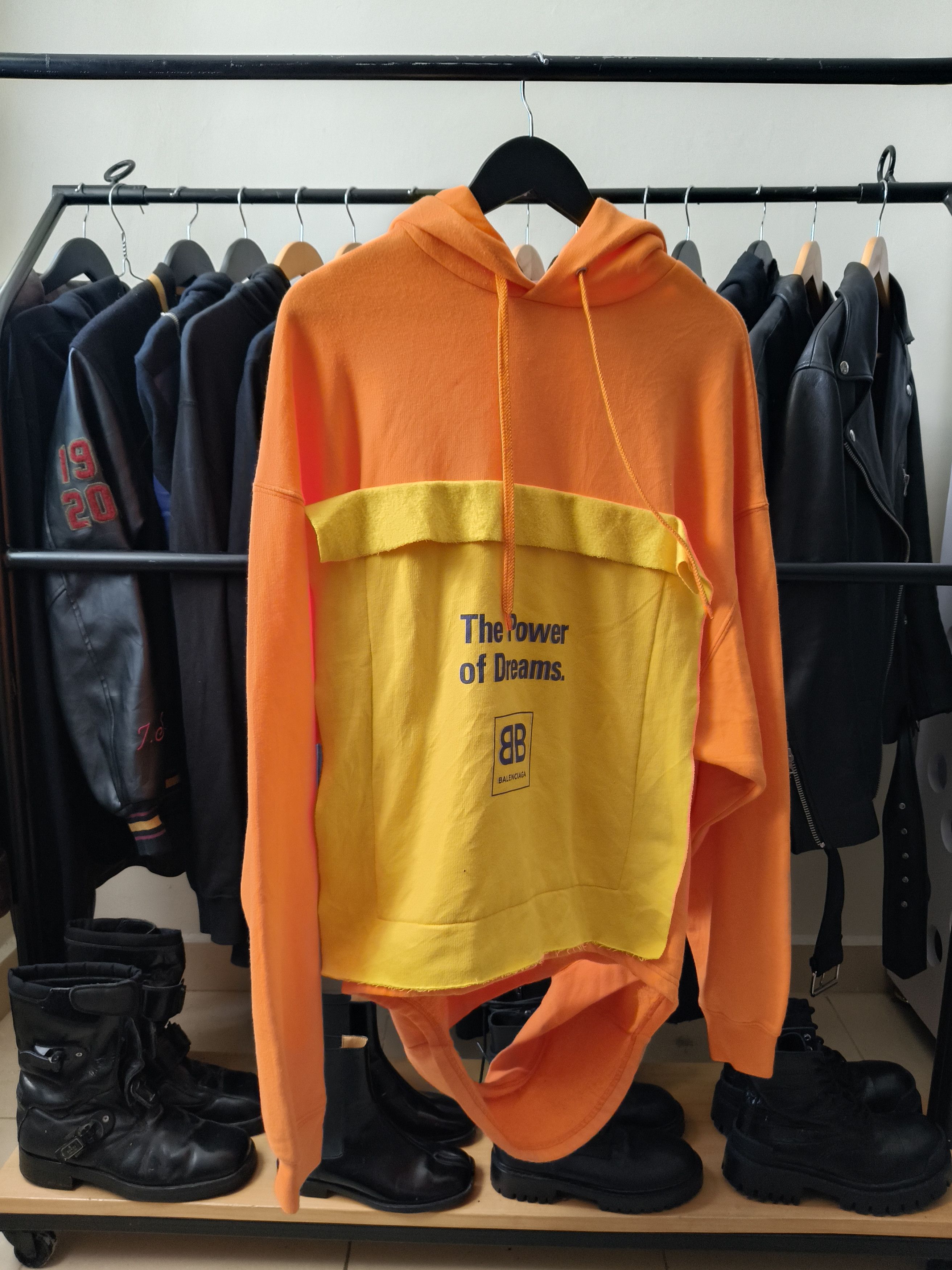 Balenciaga Balenciaga " the power of dreams " hoodie Size US S / EU 44-46 / 1 - 2 Thumbnail