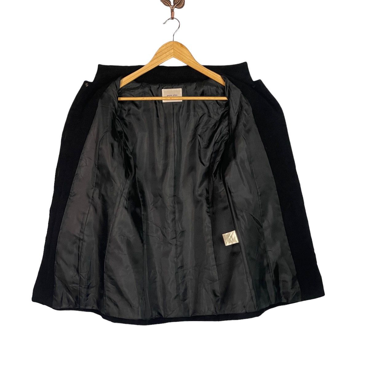 Japanese Brand Peyton Place For Women Long Coat Size L / US 10 / IT 46 - 11 Thumbnail