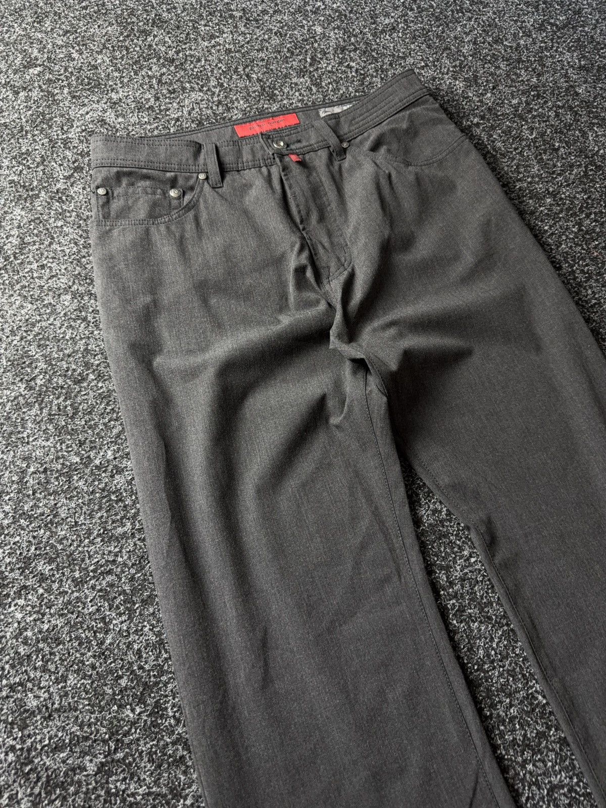 Pierre Cardin Japanese style Pierre Cardin Black Stretch Jeans pants Size US 34 / EU 50 - 5 Thumbnail