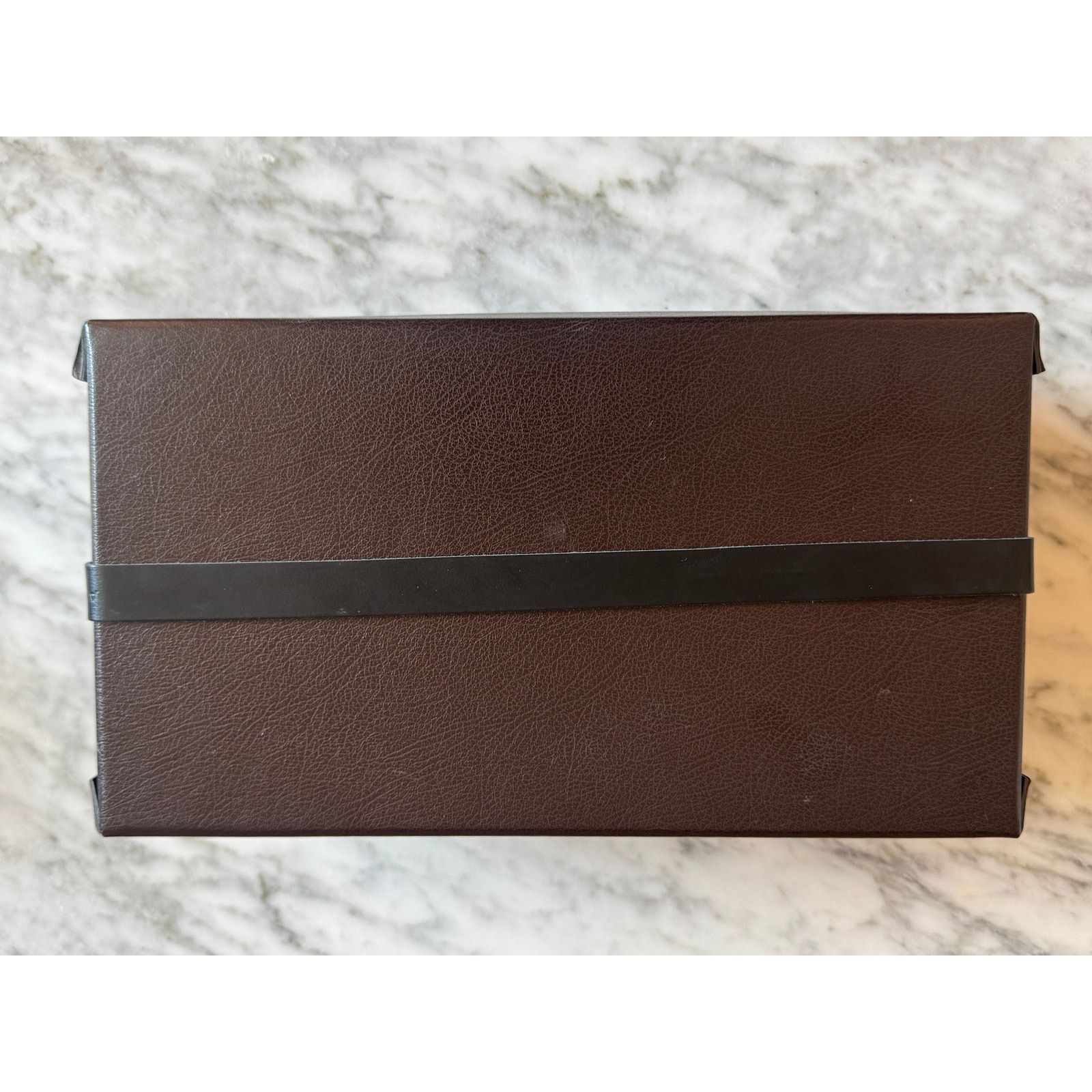 Alaia Alaia Brown Leather Box with Black Leather Strap Size ONE SIZE - 3 Thumbnail